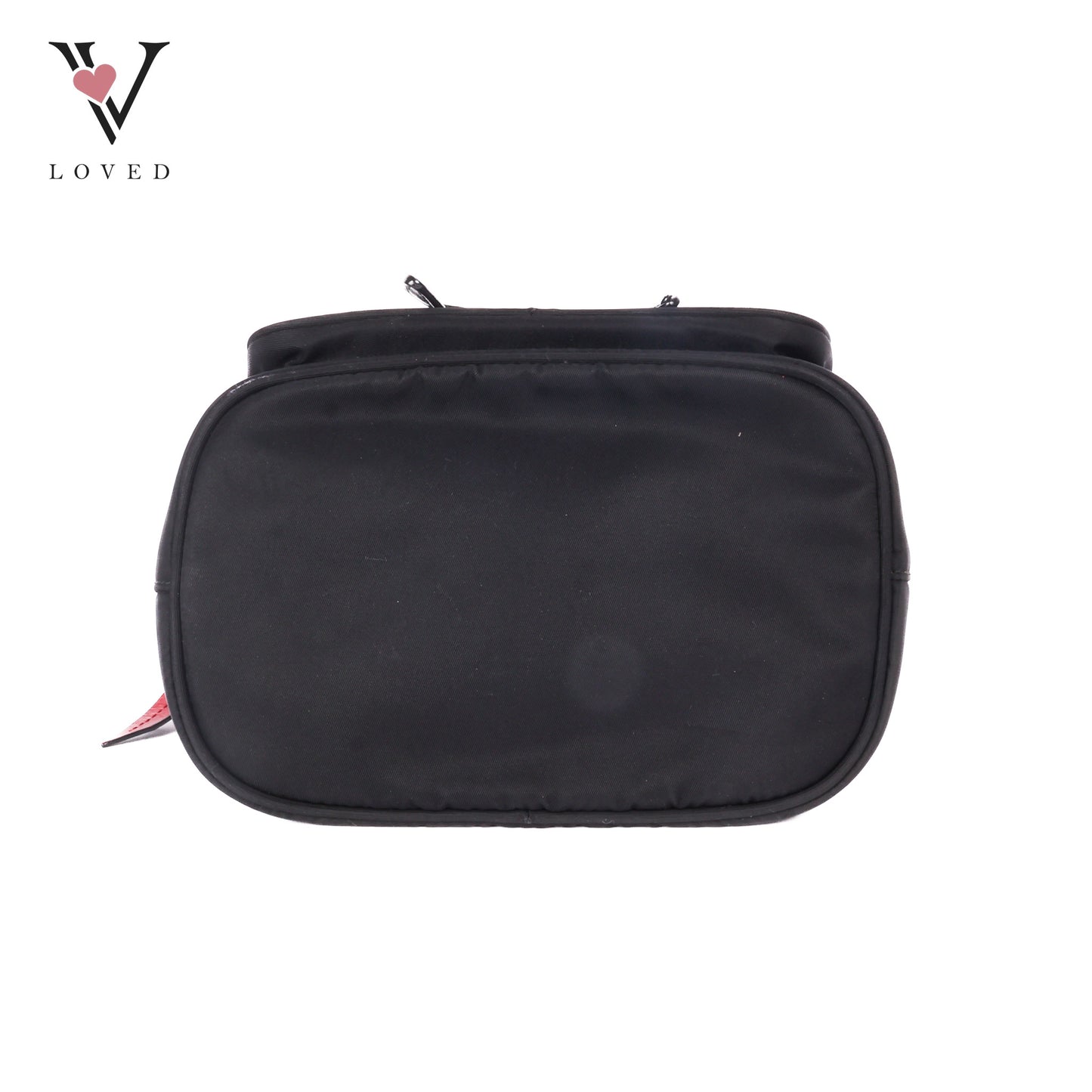 Studded New Vela Tessuto Nylon Bucket Bag
