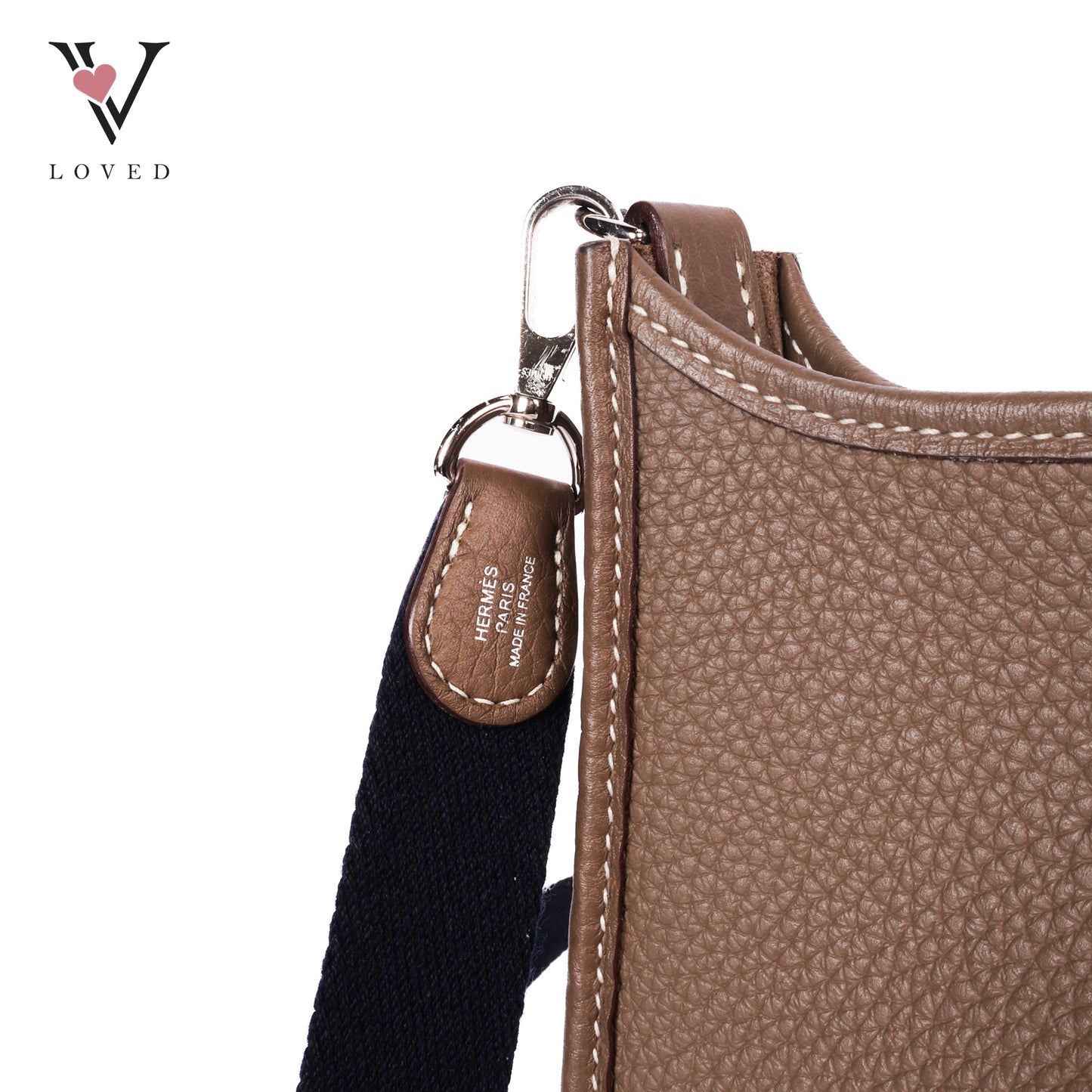 Evelyne In Taupe Clemence Leather