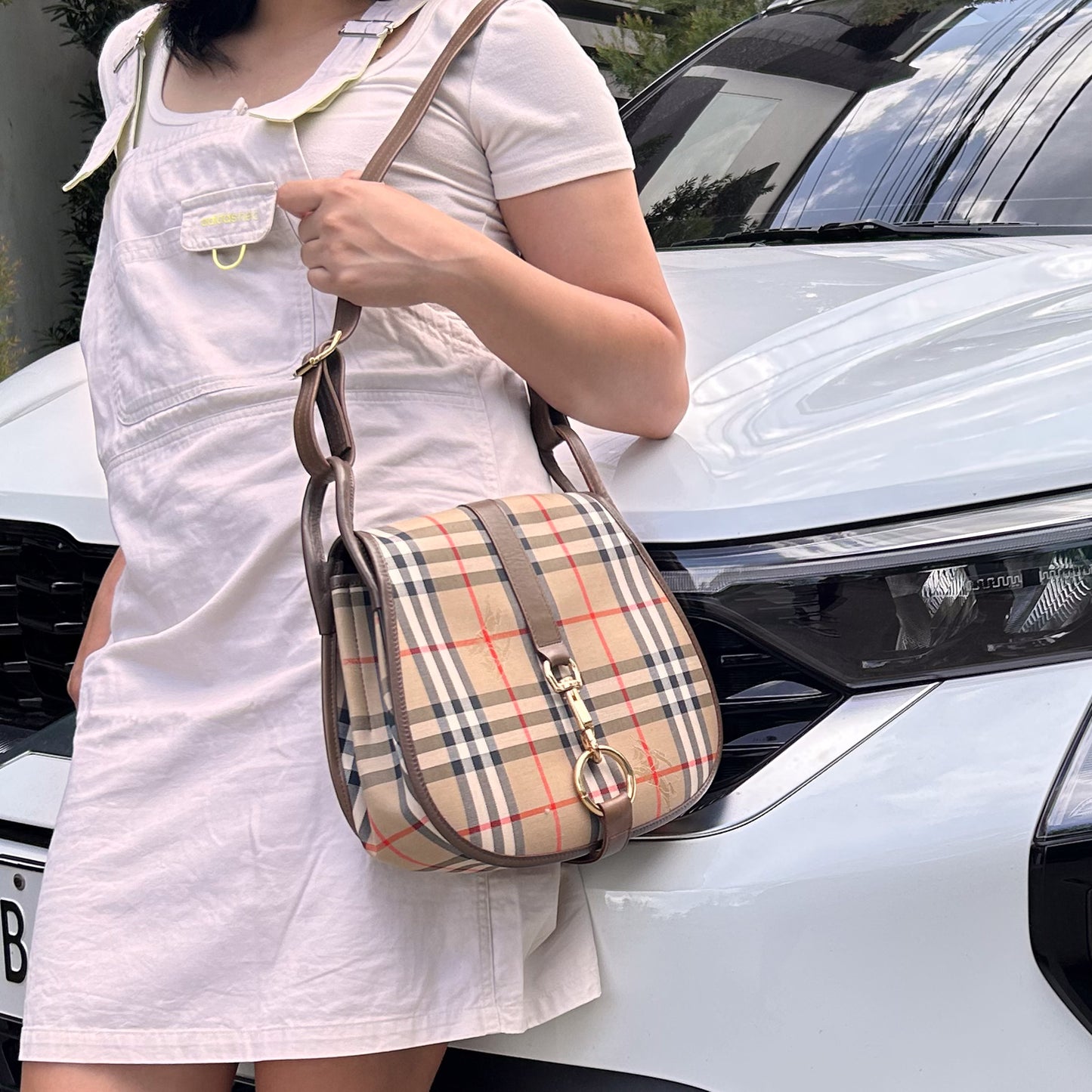 Haymarket Check Shoulder Bag
