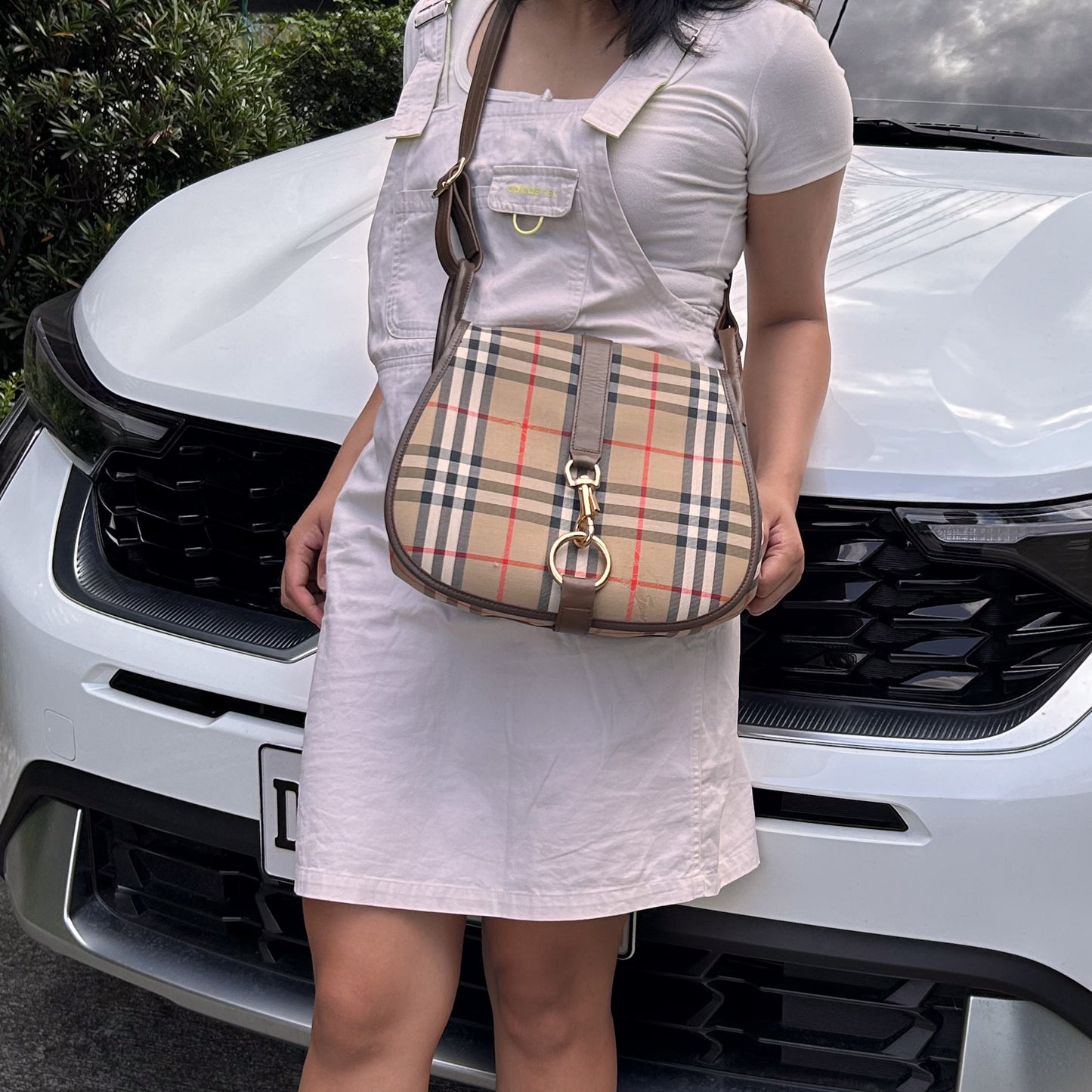 Haymarket Check Shoulder Bag