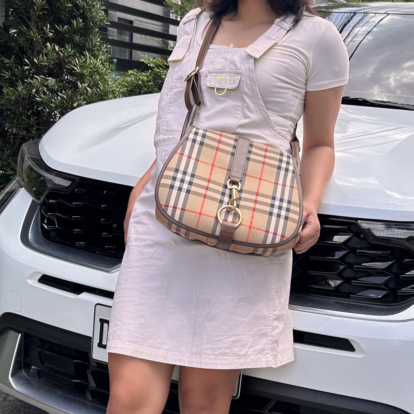 Haymarket Check Shoulder Bag