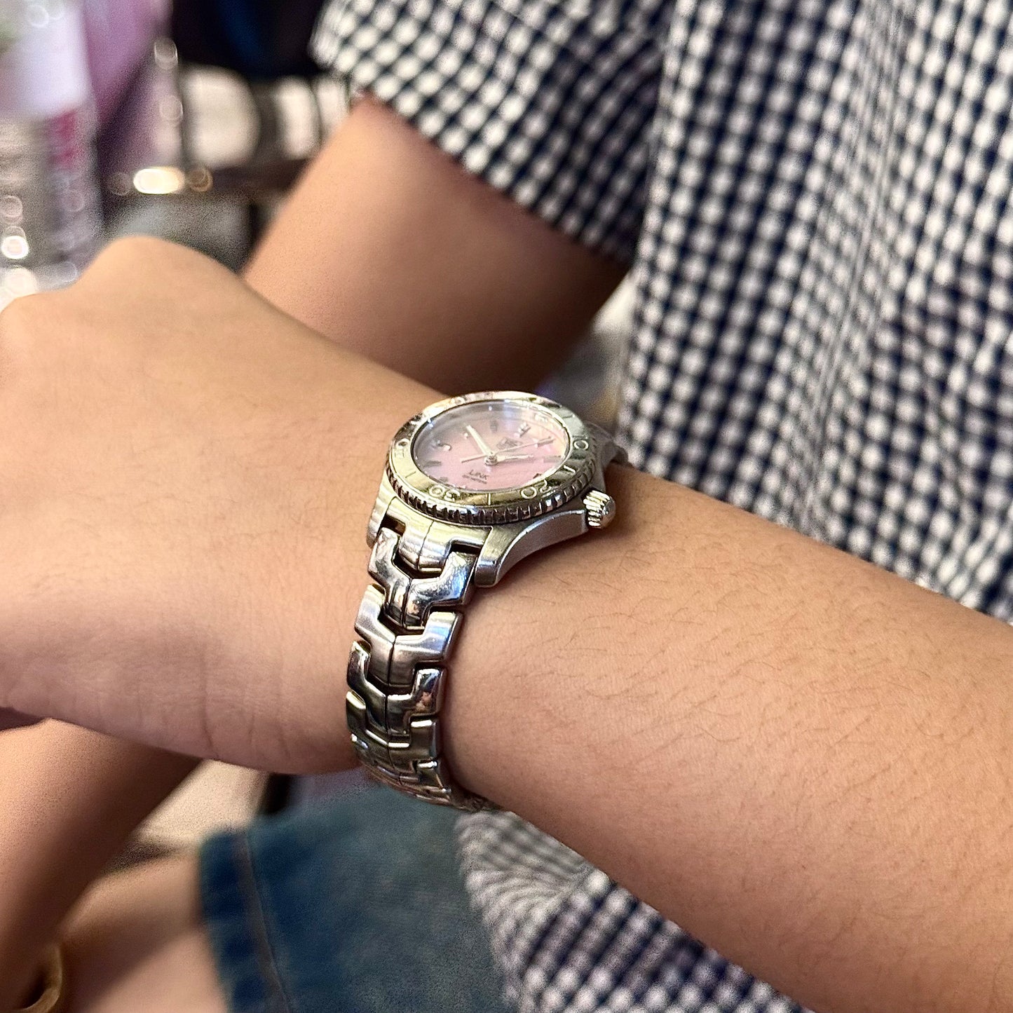 Link WJ1315 Ladies Mother Of Pearl Dial Watch