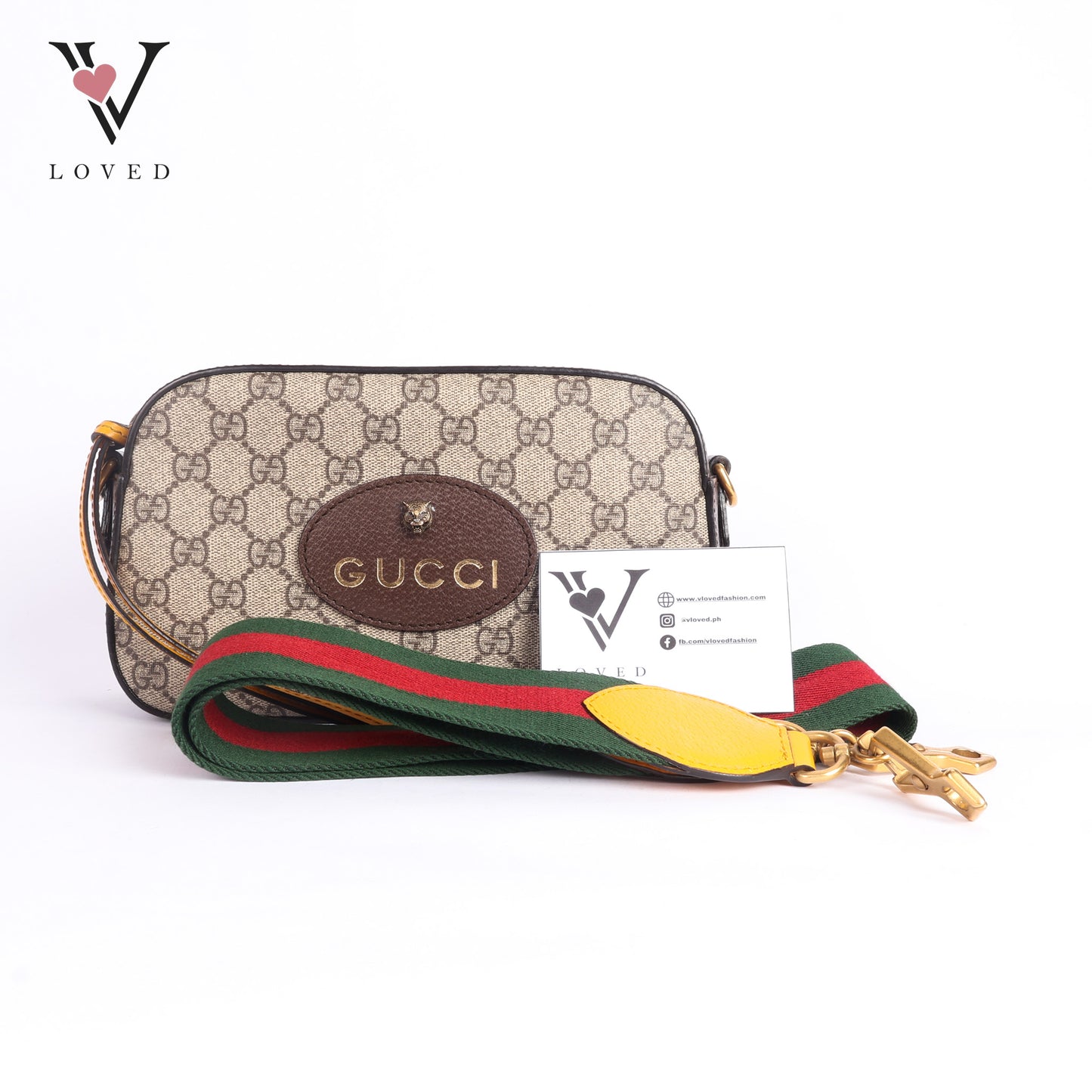 Neo Vintage GG Supreme Messenger Bag