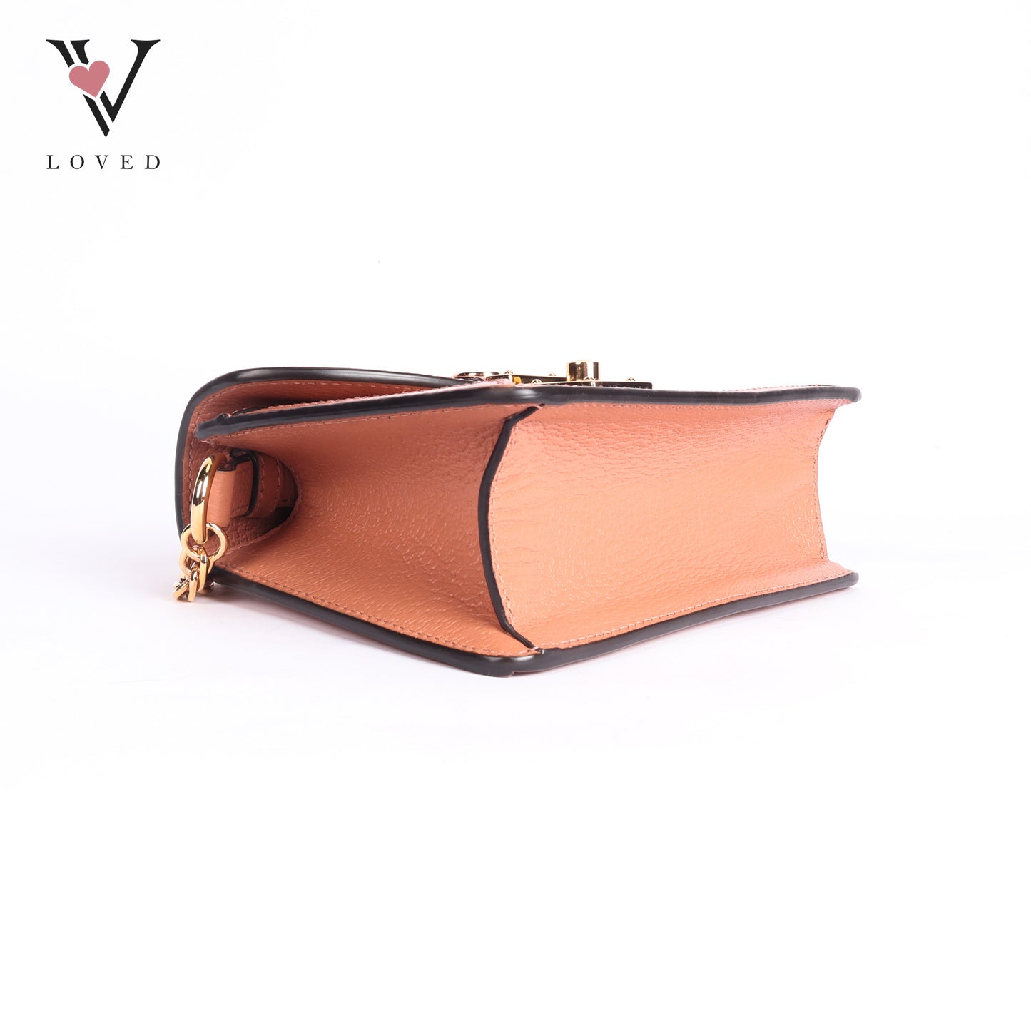 Pink GG Canvas Shoulder Bag