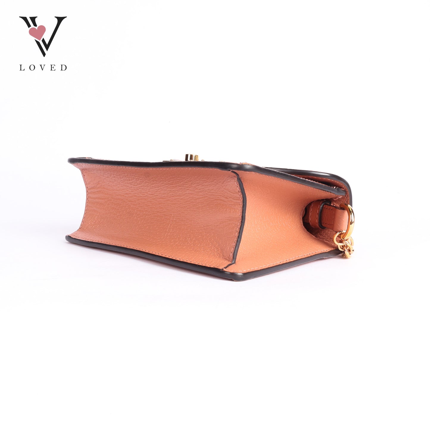 Pink GG Canvas Shoulder Bag
