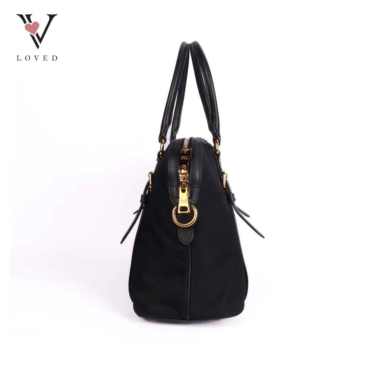 Bauletto Black Handbag