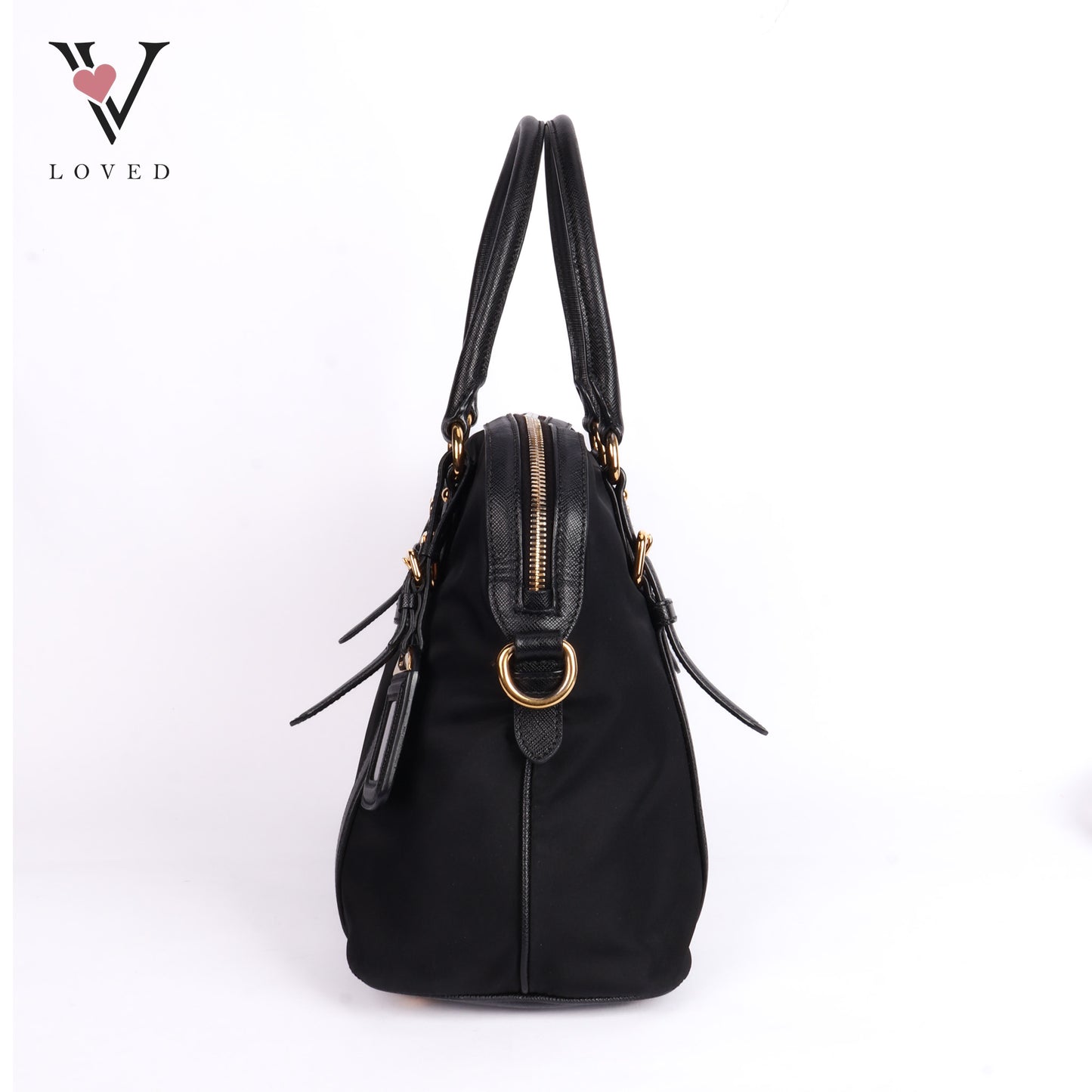Bauletto Black Handbag