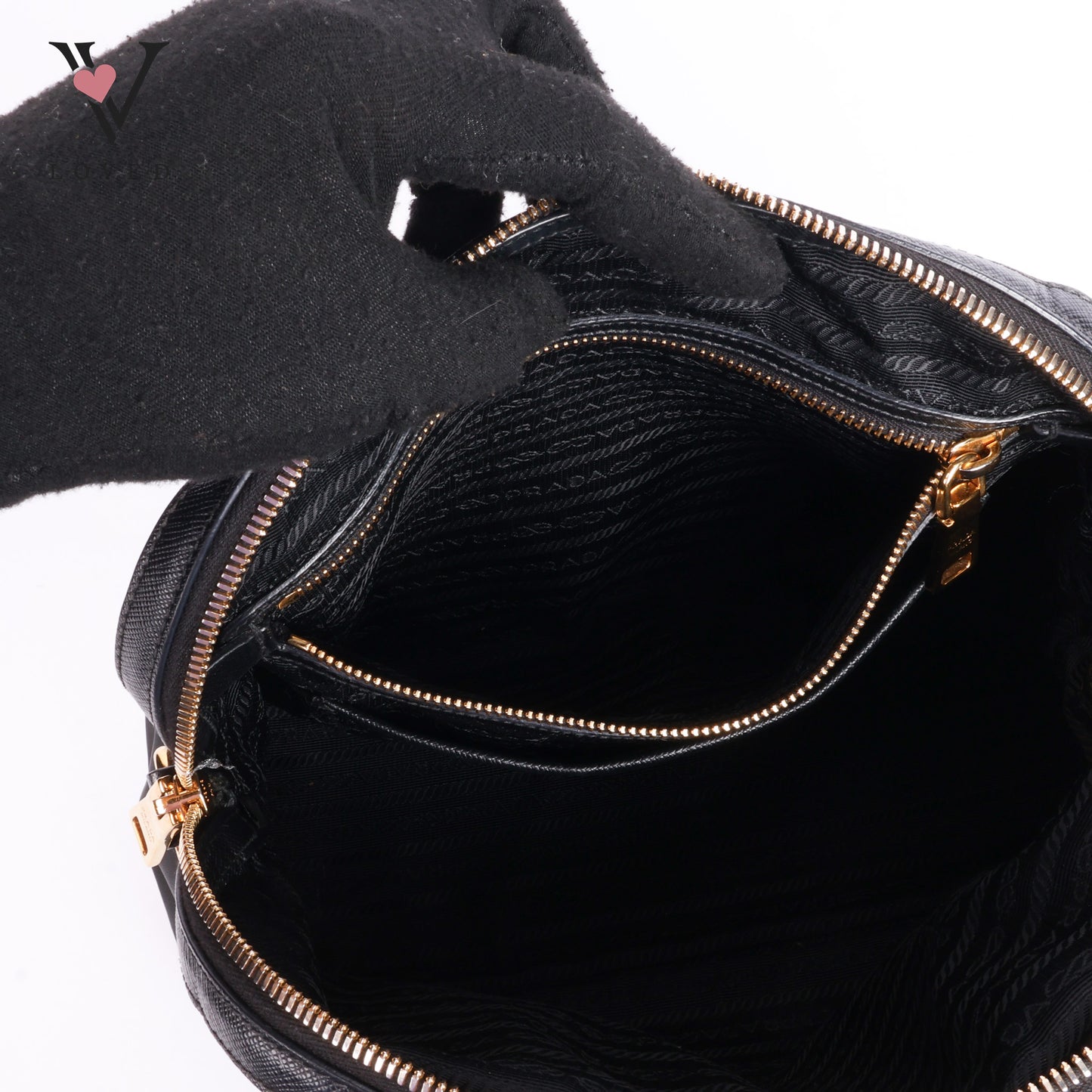 Bauletto Black Handbag