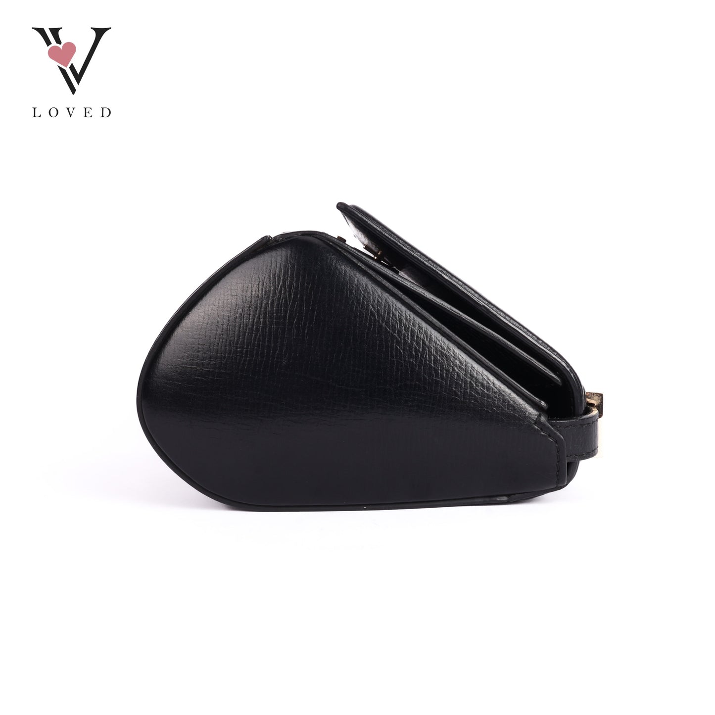 Pandora Box In Black Calfskin Shoulder Bag