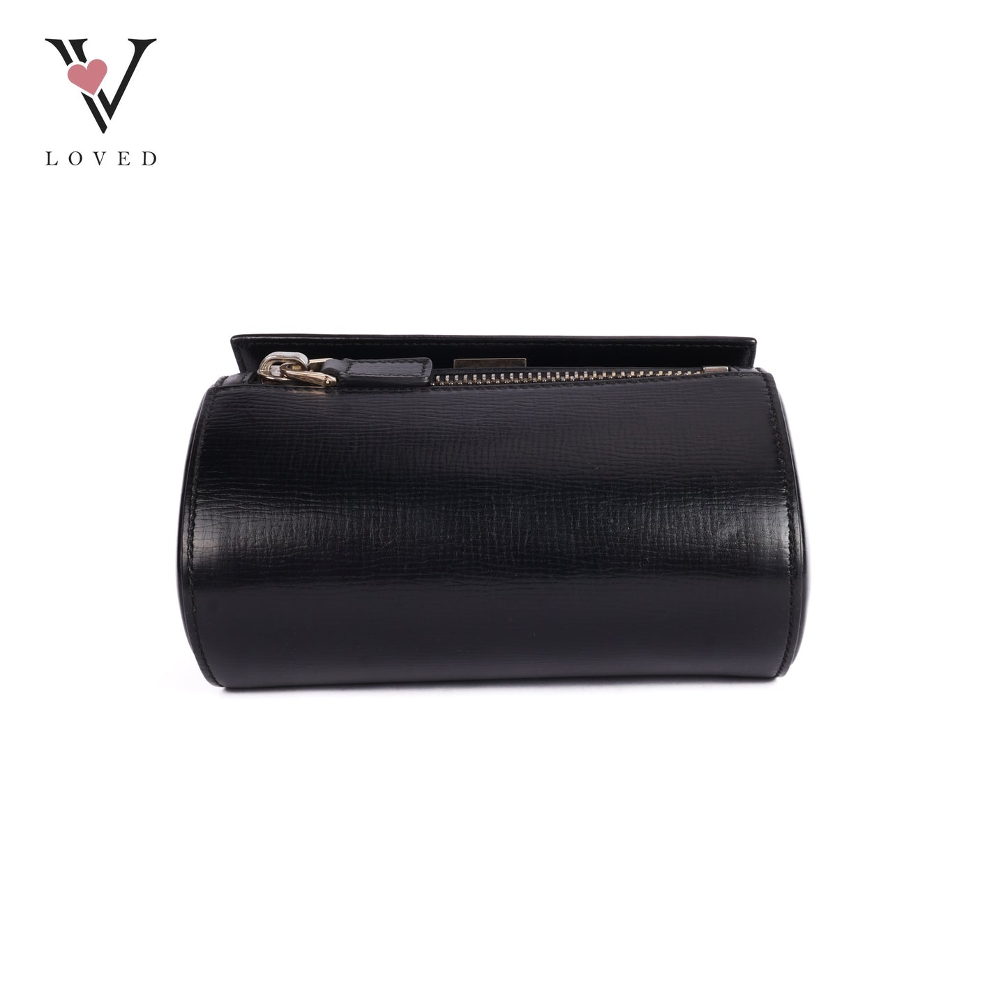 Pandora Box In Black Calfskin Shoulder Bag