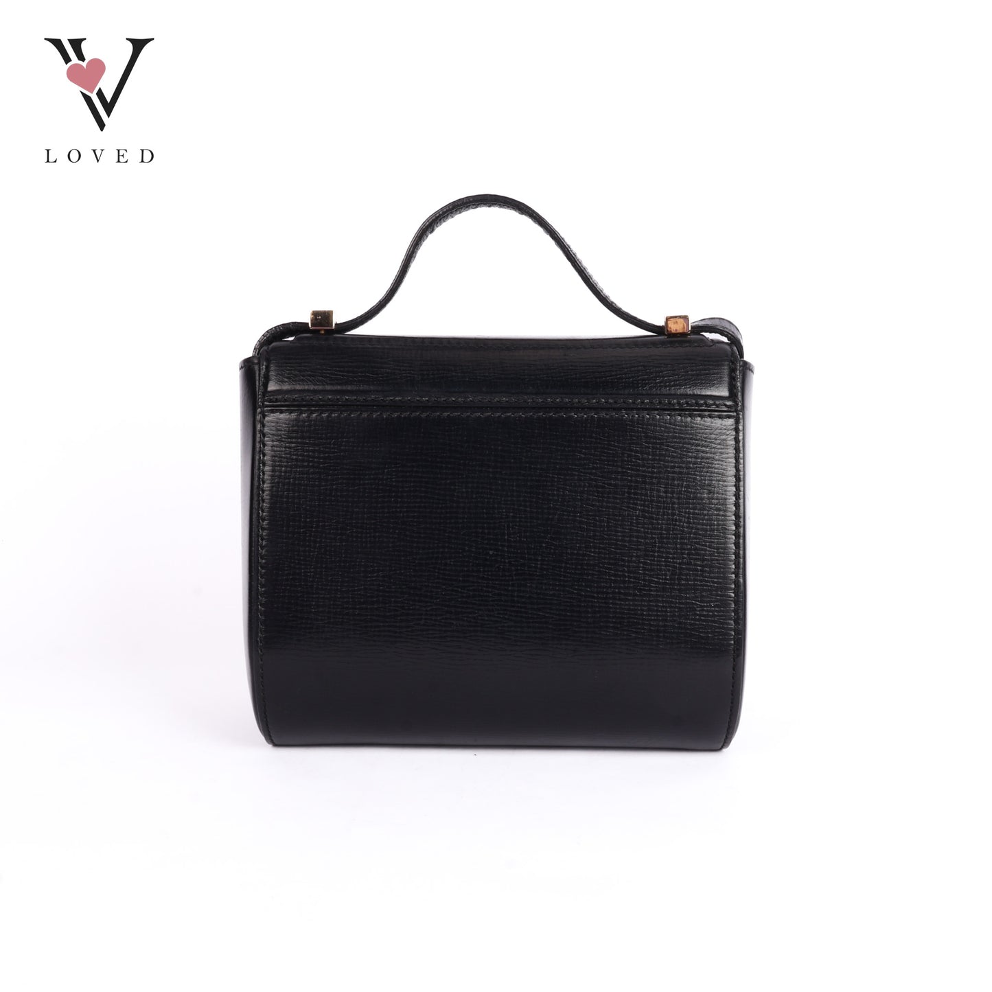 Pandora Box In Black Calfskin Shoulder Bag