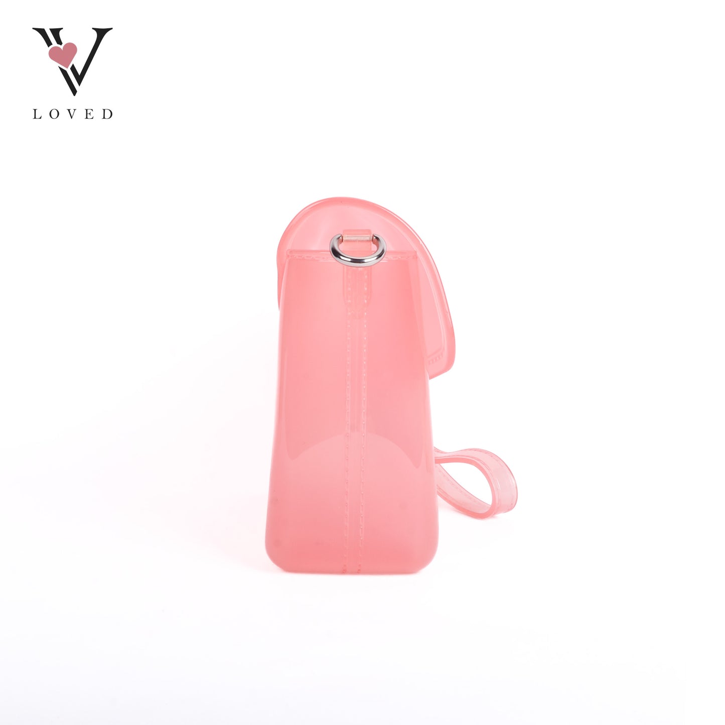 Pink Jelly Tabby Crossbody Bag