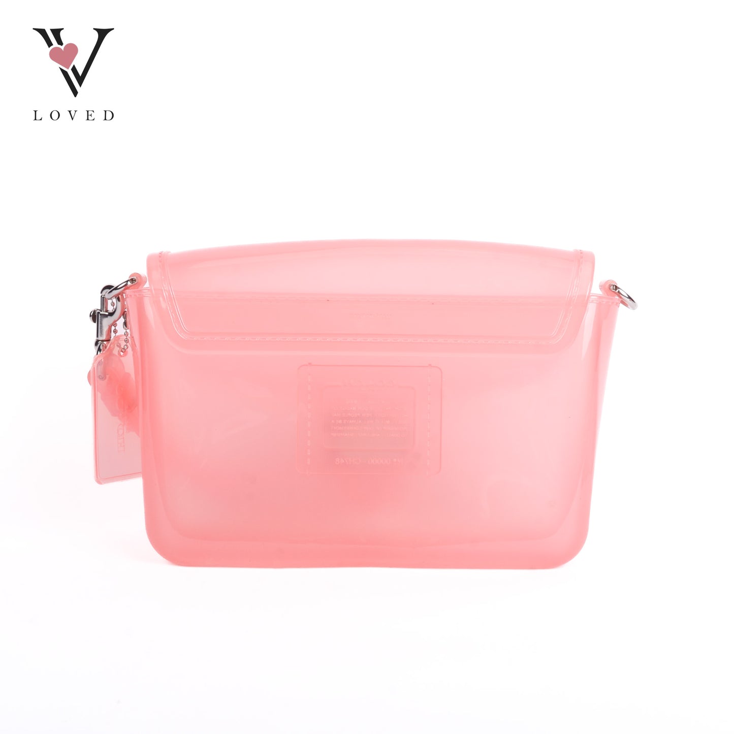 Pink Jelly Tabby Crossbody Bag