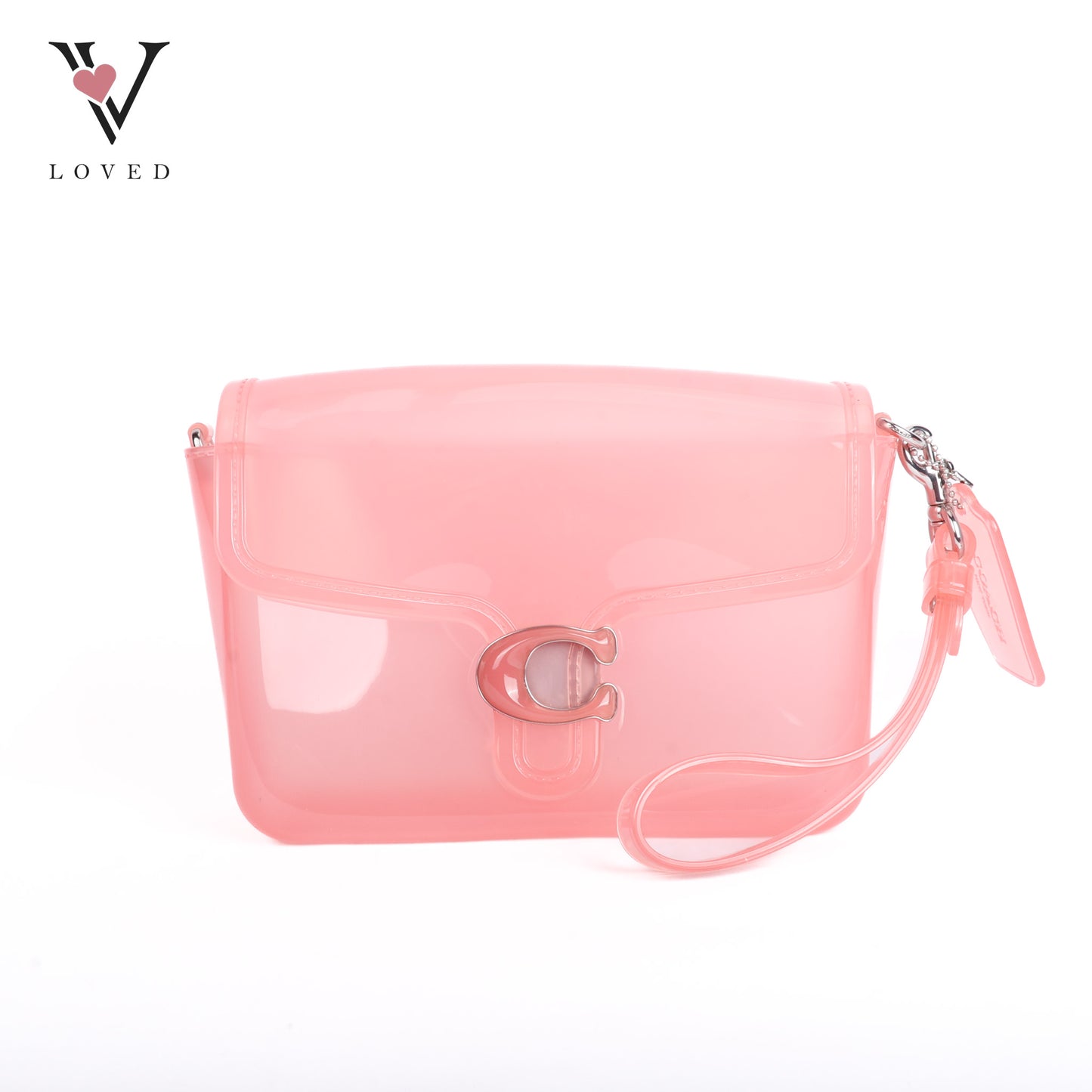 Pink Jelly Tabby Crossbody Bag
