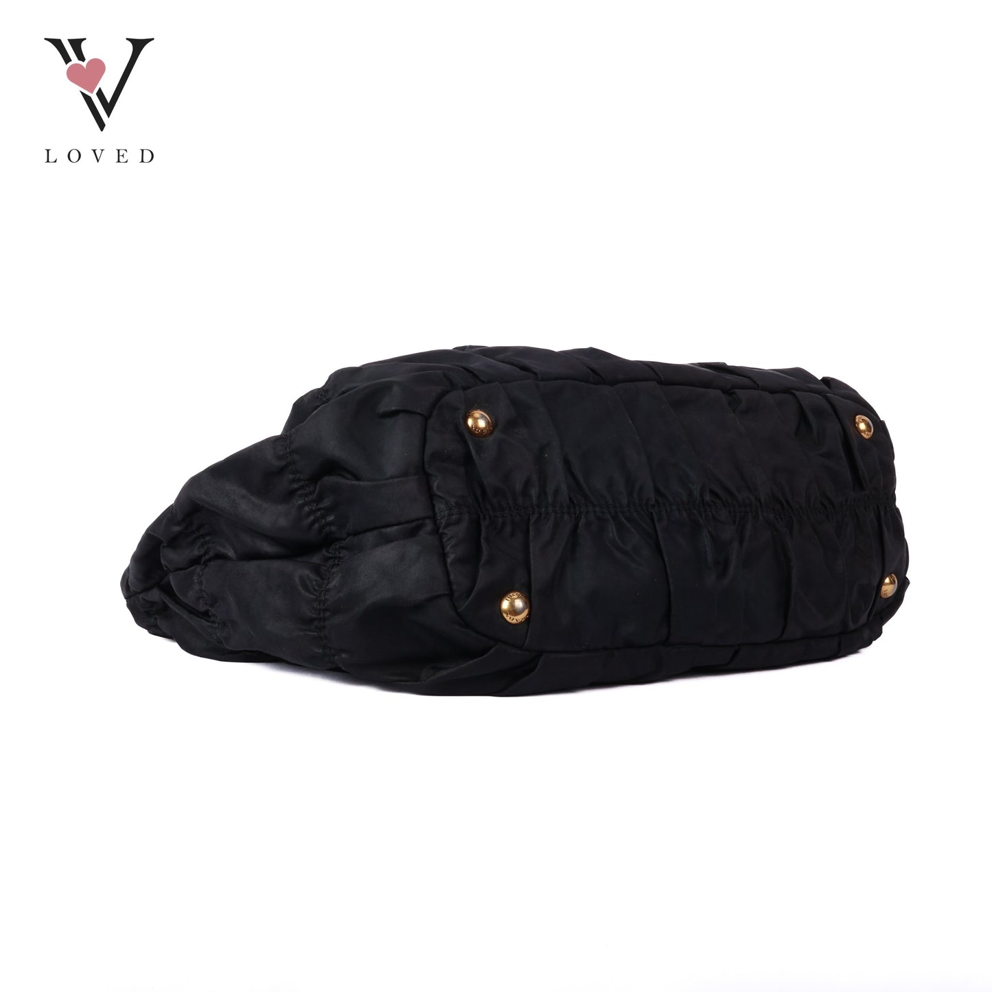 Black Tessuto Gauffre Tote bag