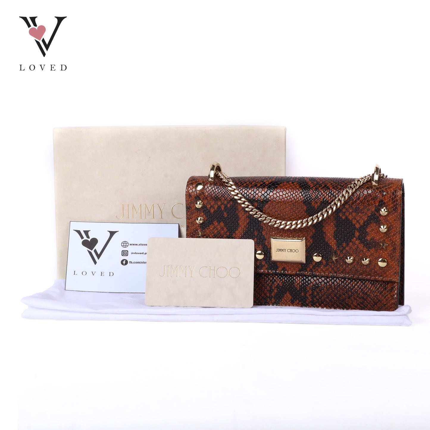 Snake Print Bag