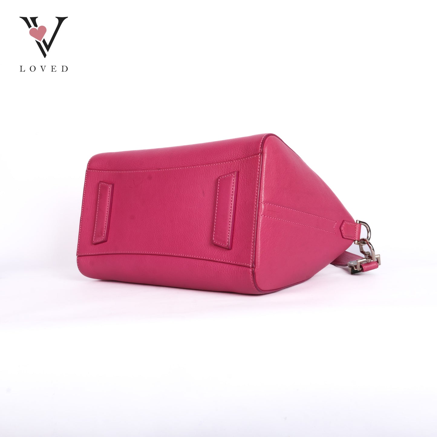 Antigona Small In Pink Goat Leather