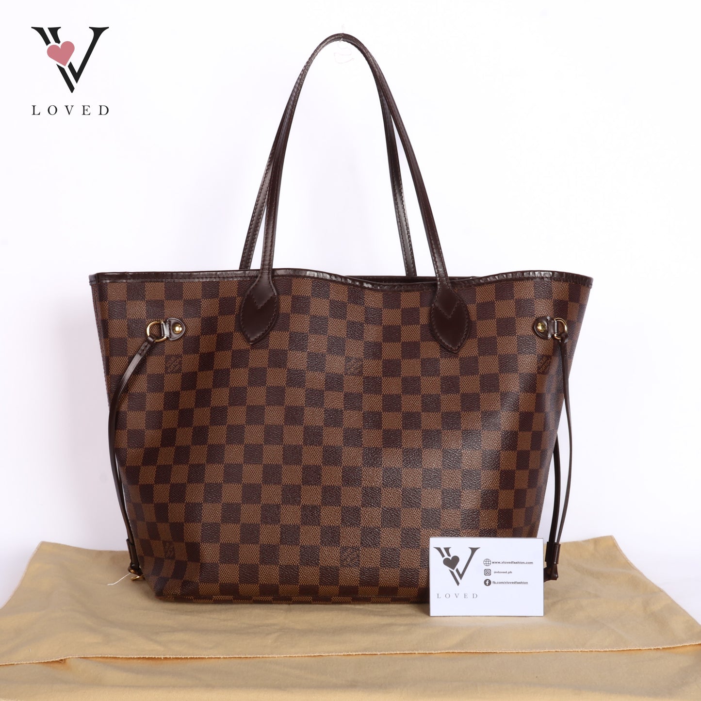 Neverfull MM In Damier Ebene