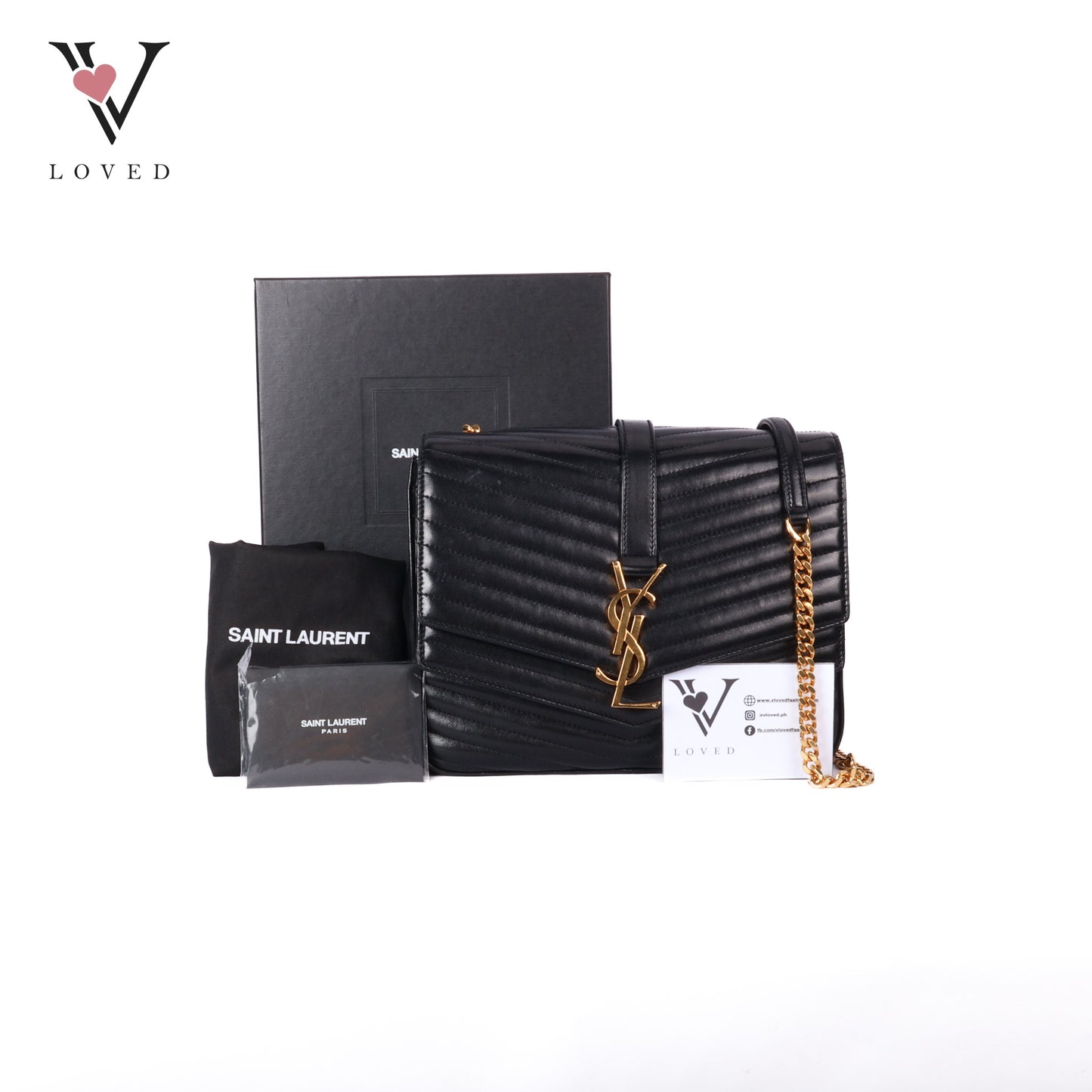 Sulpice Double Flap In Black