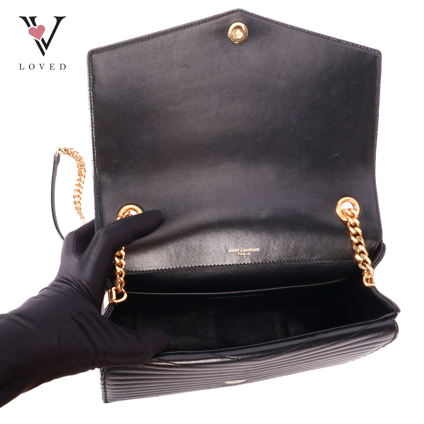Sulpice Double Flap In Black