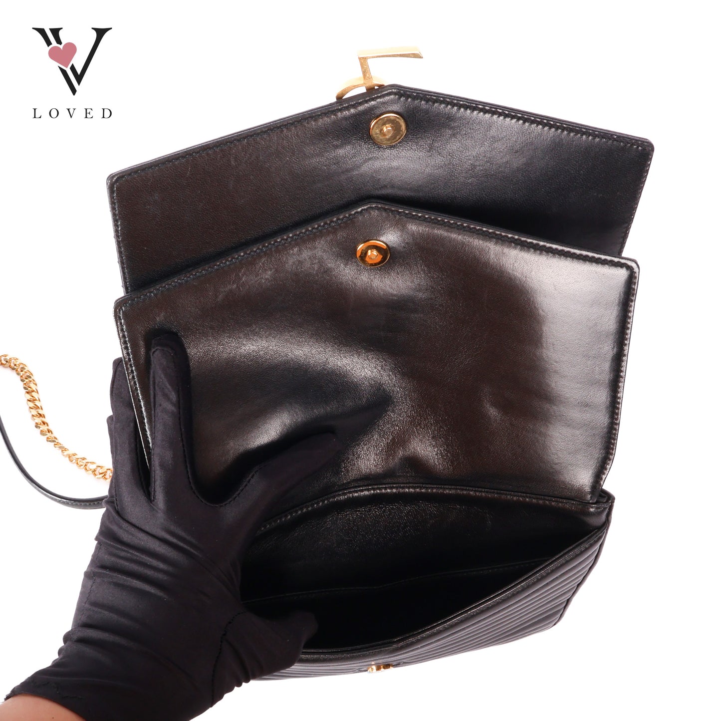Sulpice Double Flap In Black