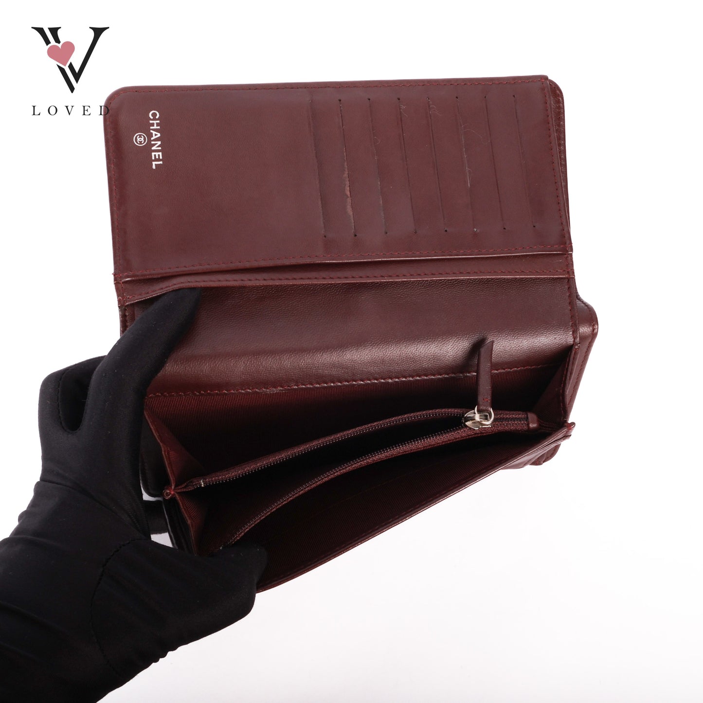 Wallet Classic Quilted Lambskin