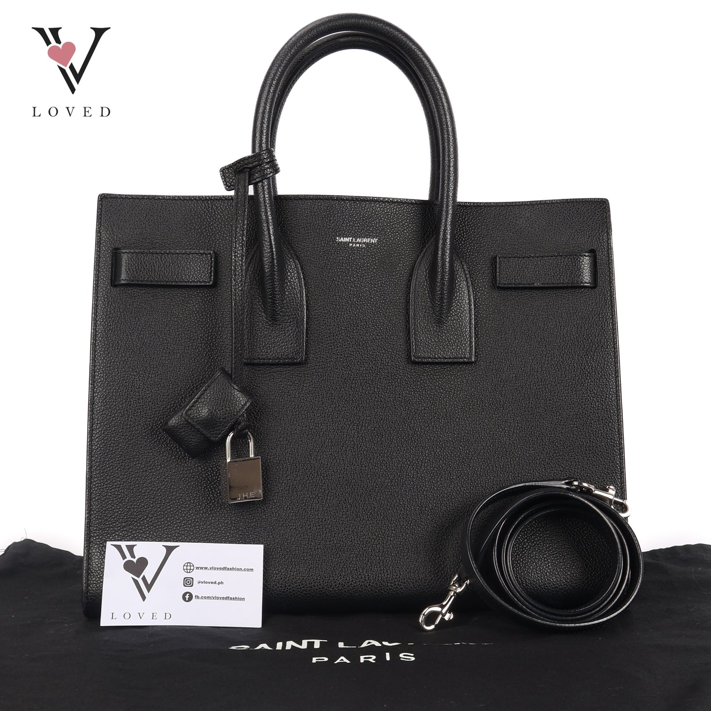 Baby Sac De Jour Small In Black Grained Leather