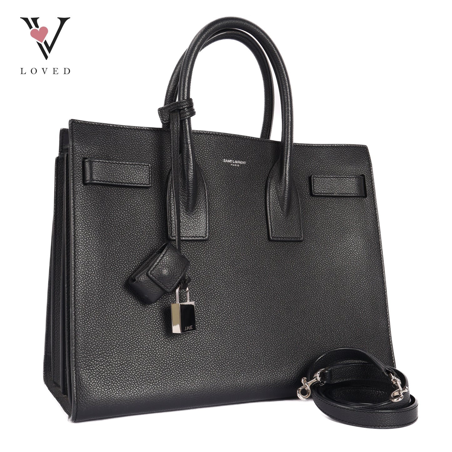Baby Sac De Jour Small In Black Grained Leather