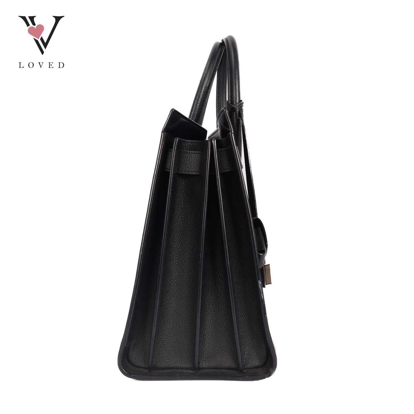 Baby Sac De Jour Small In Black Grained Leather