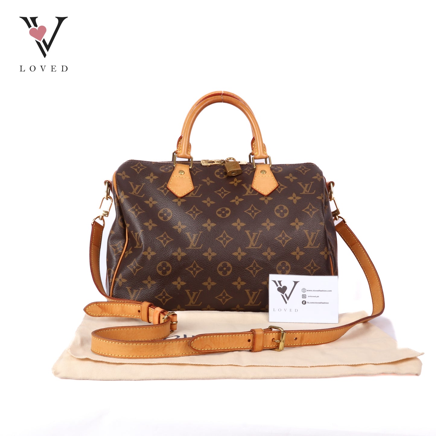 Speedy Bandouliere 30 In Monogram Canvas