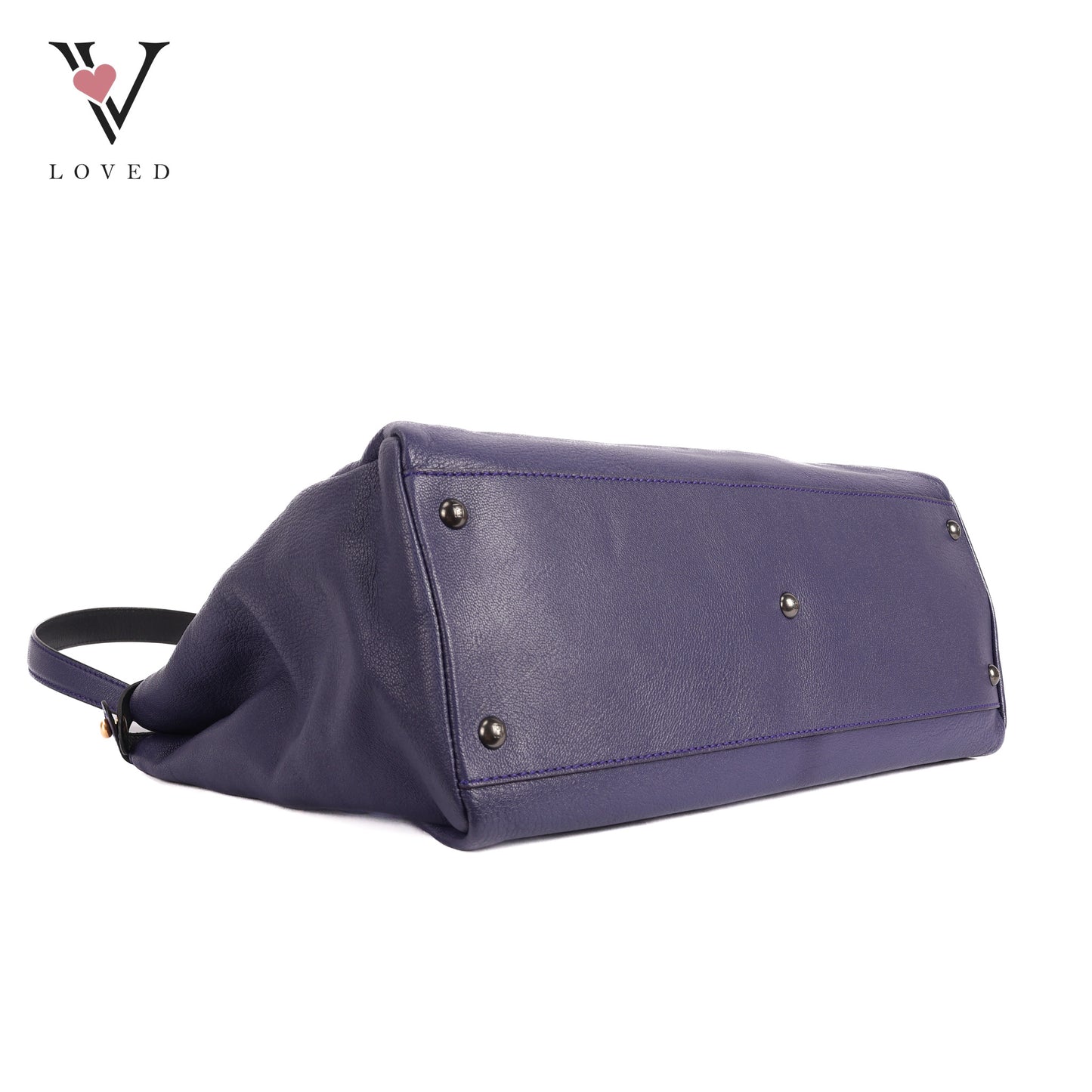 Peekaboo Medium in Viola and Tabacco Calfskin Leather