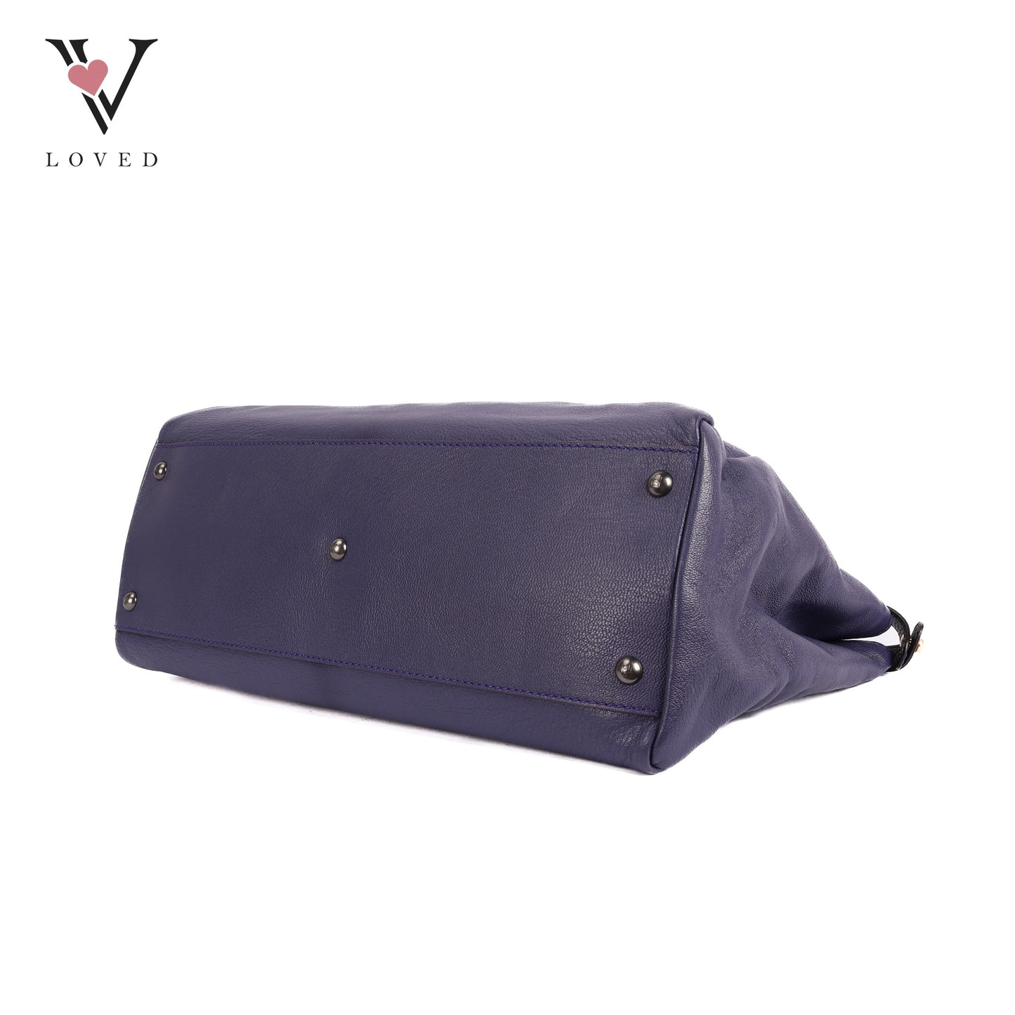 Peekaboo Medium in Viola and Tabacco Calfskin Leather