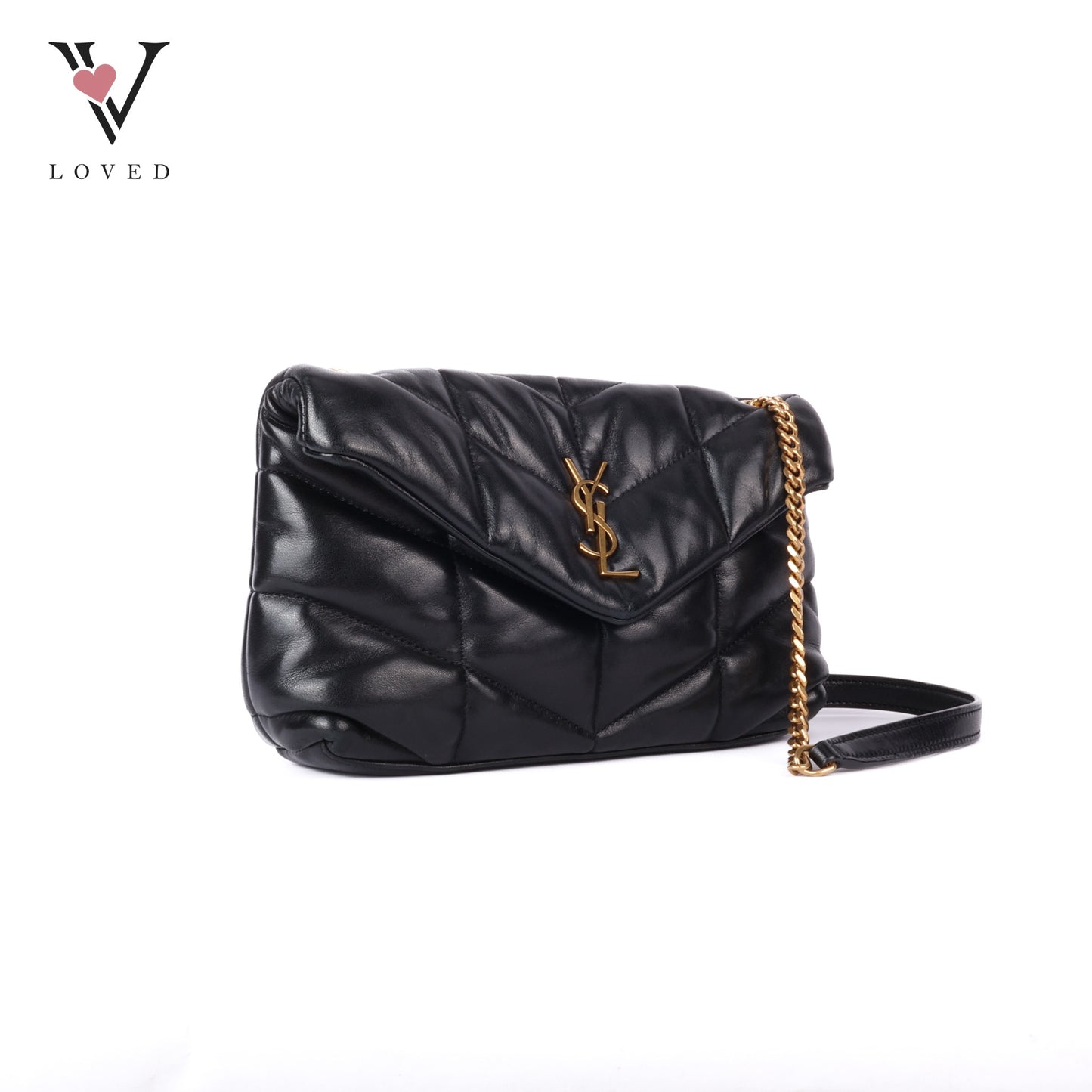 Toy Puffer Black Shoulder Bag