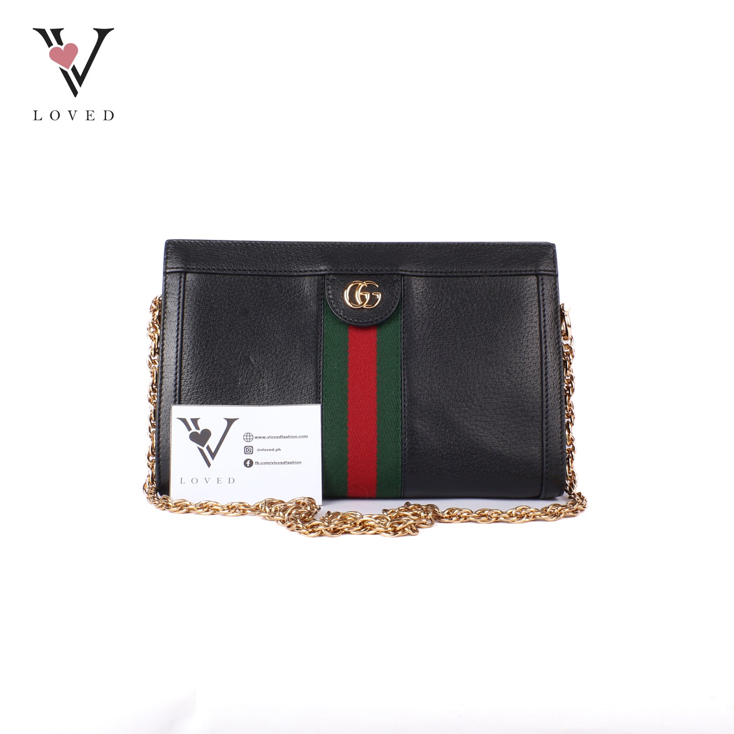 Ophidia Chain Shoulder Bag