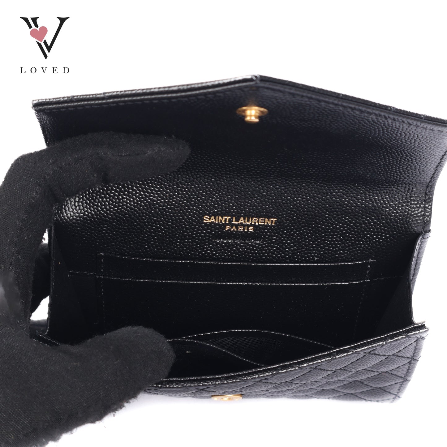Logo-Plaque Quilted Purse