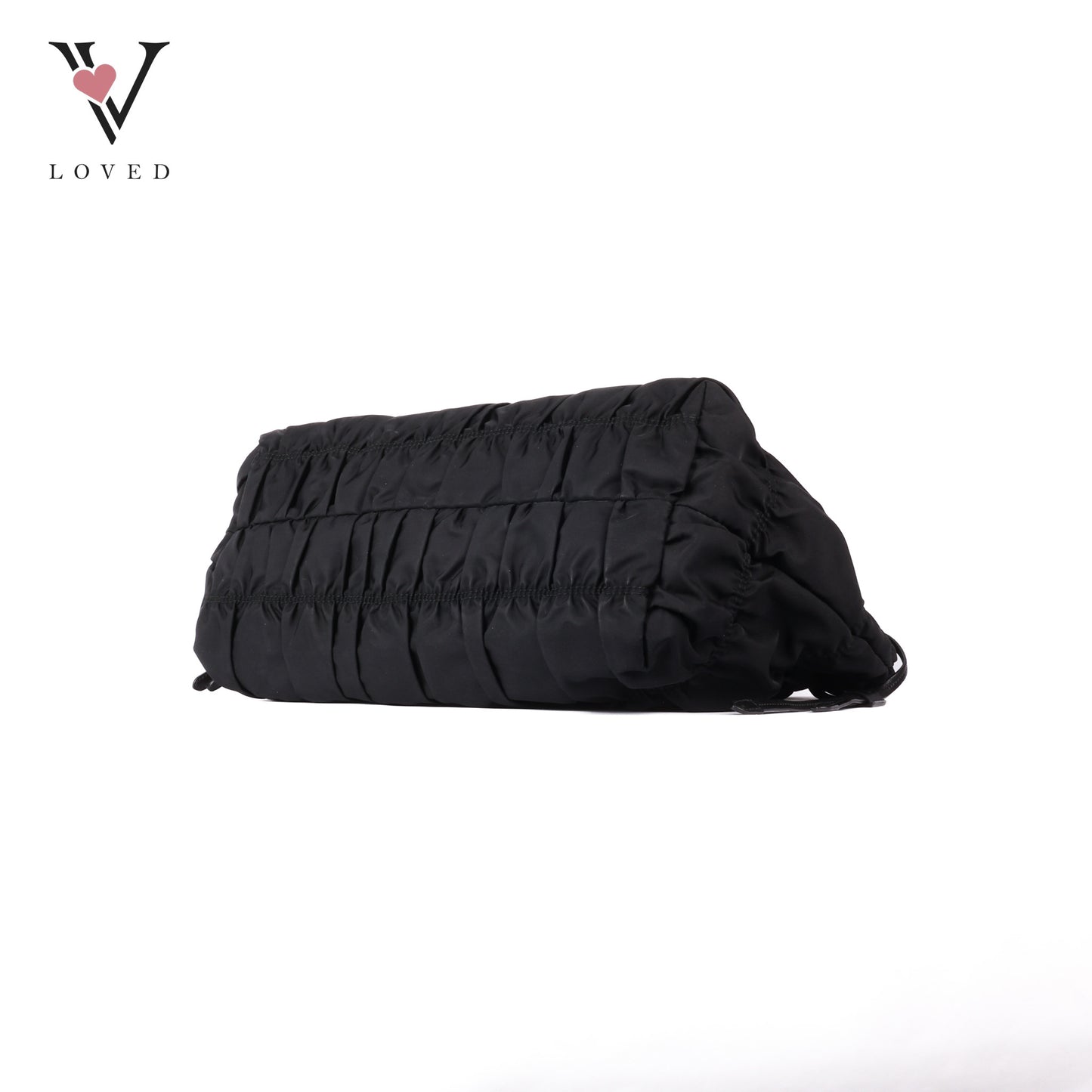 Black Tessuto Nylon Gauffre Tote Bag