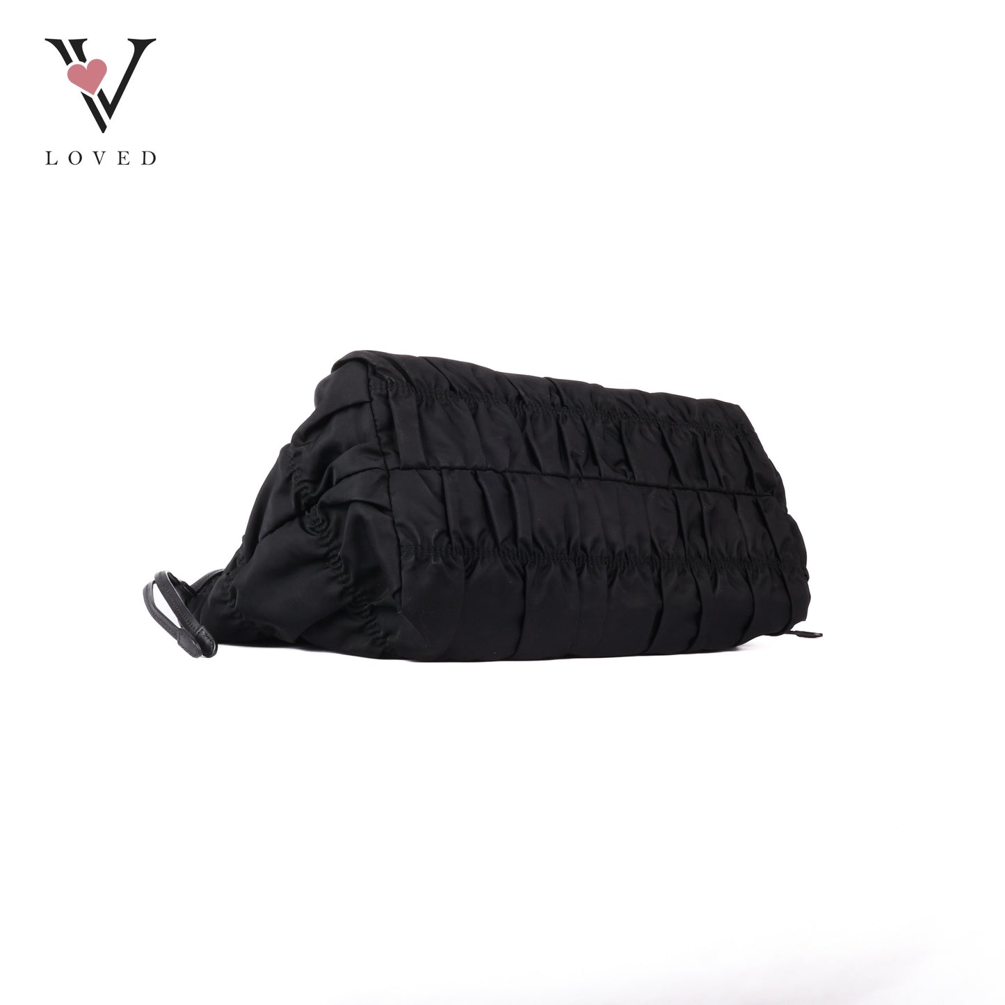 Black Tessuto Nylon Gauffre Tote Bag