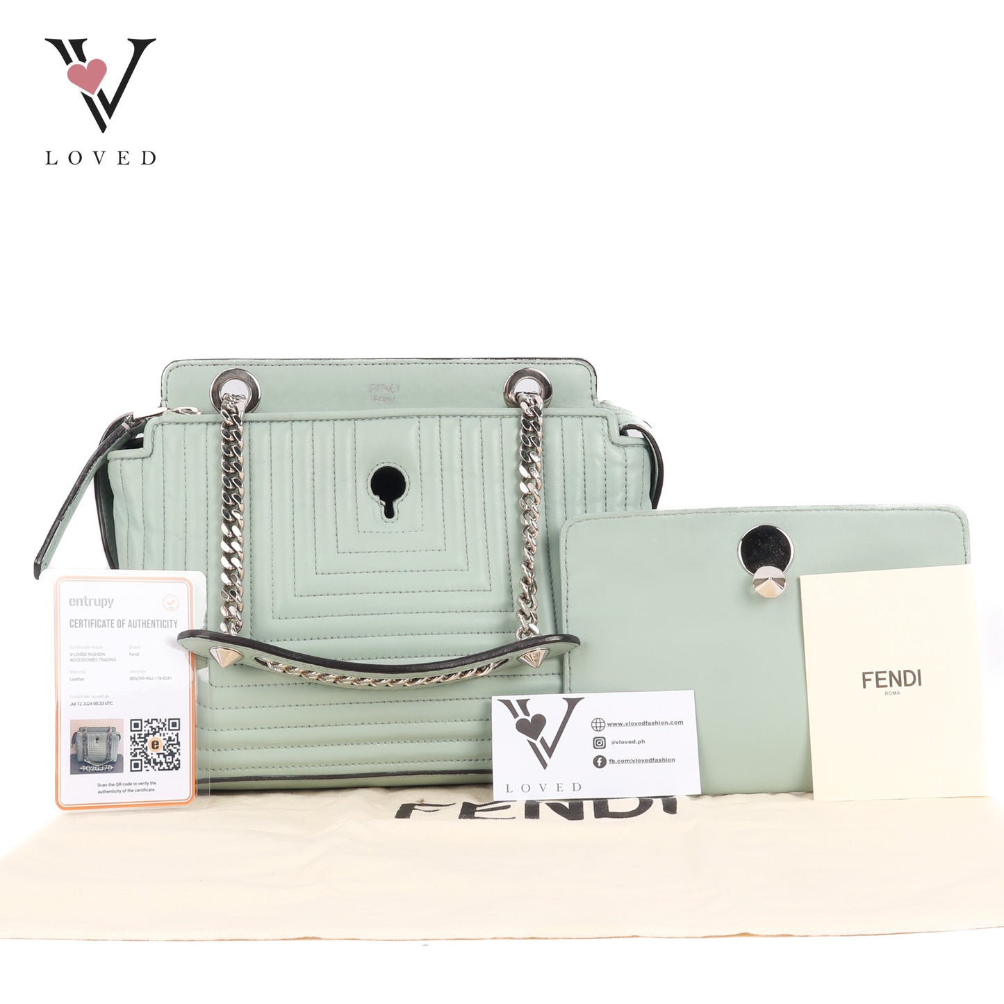 DotCom Click Top Handle Bag Quilted Leather