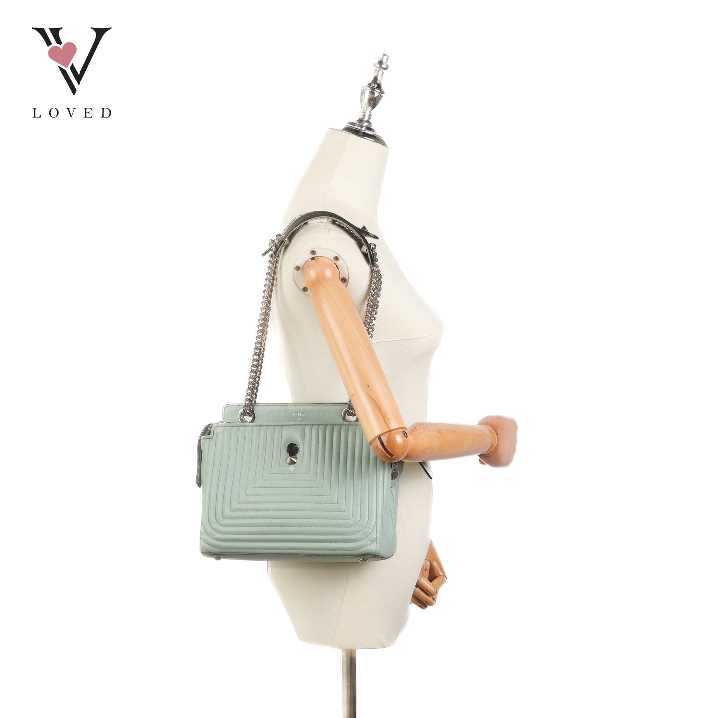 DotCom Click Top Handle Bag Quilted Leather