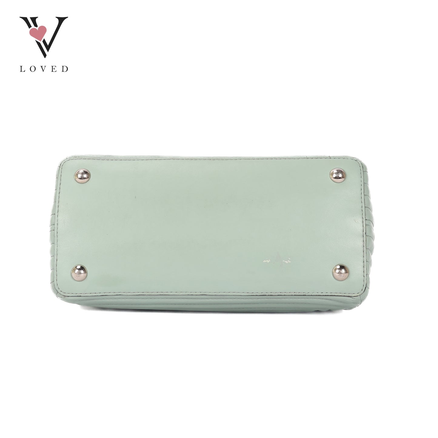 DotCom Click Top Handle Bag Quilted Leather