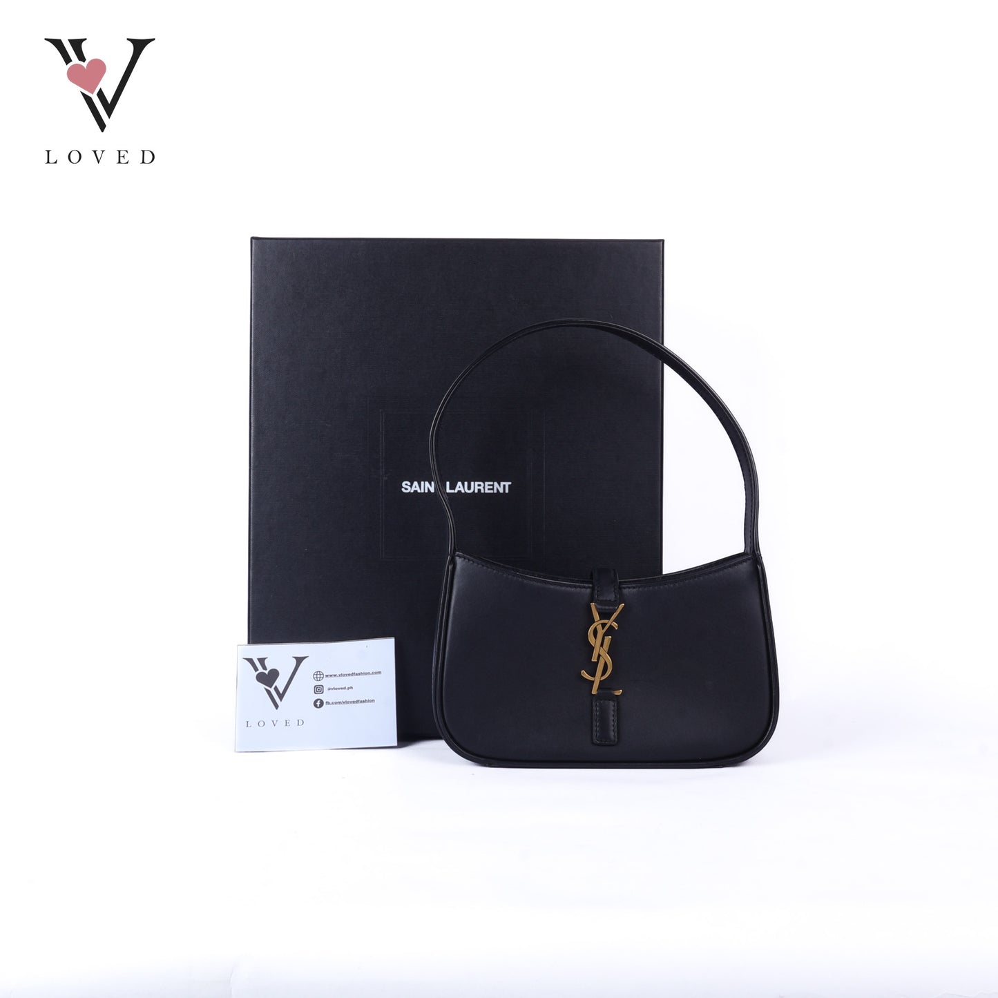 Black Mini Le 5 A 7 Hobo Bag