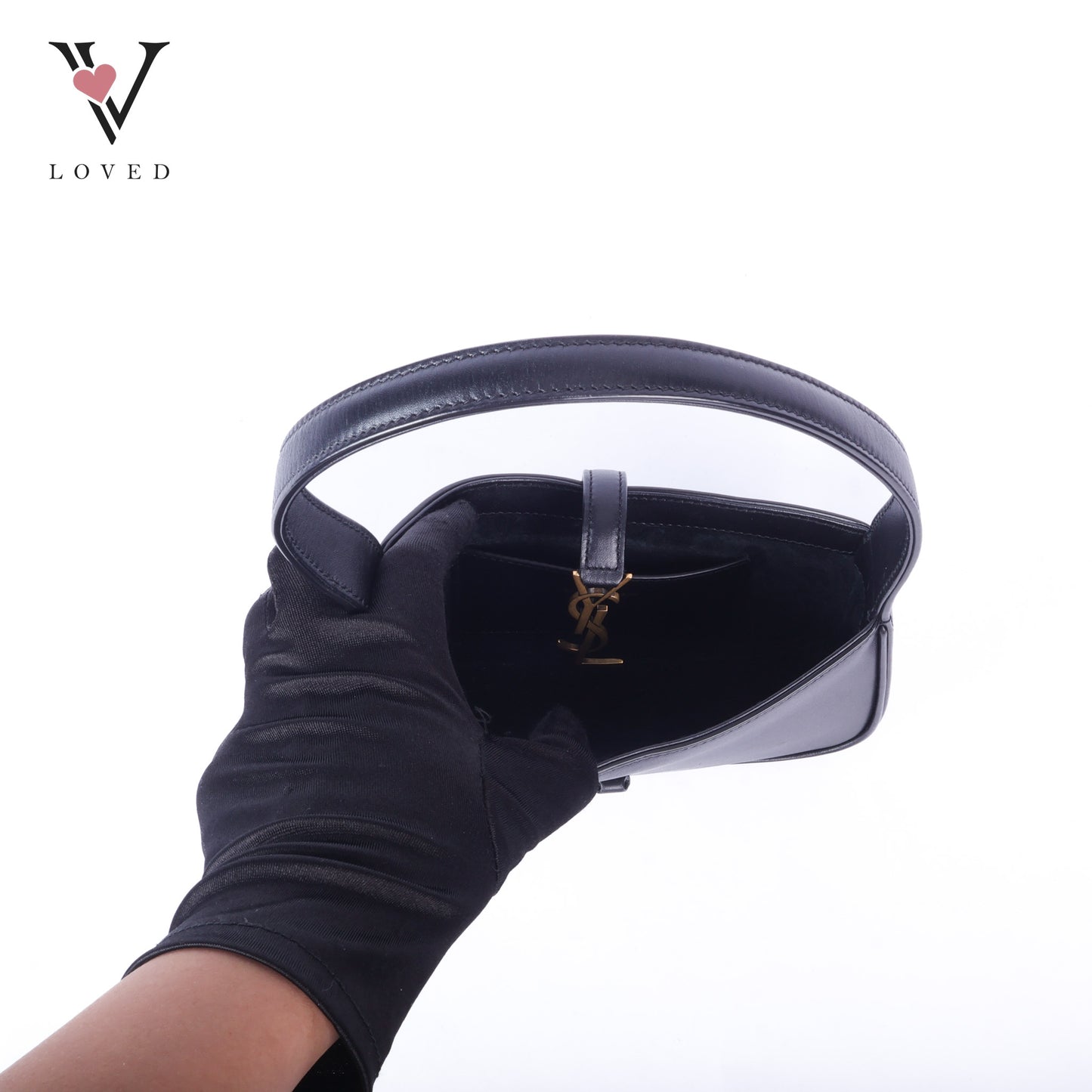 Black Mini Le 5 A 7 Hobo Bag