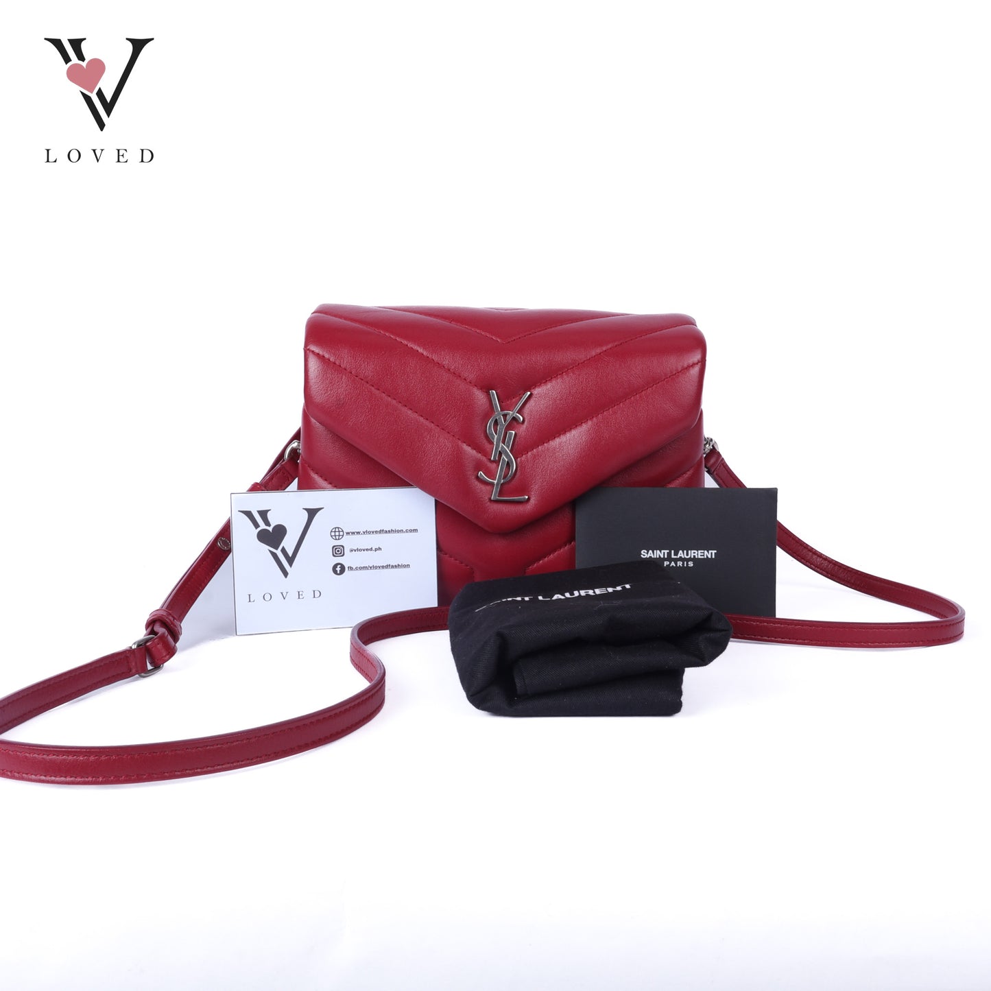 Calfskin Y Quilted Monogram Toy LouLou Crossbody