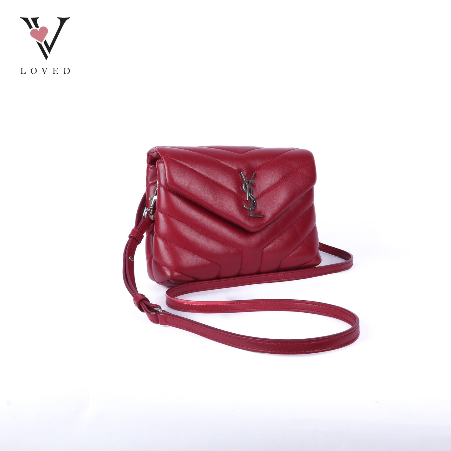 Calfskin Y Quilted Monogram Toy LouLou Crossbody