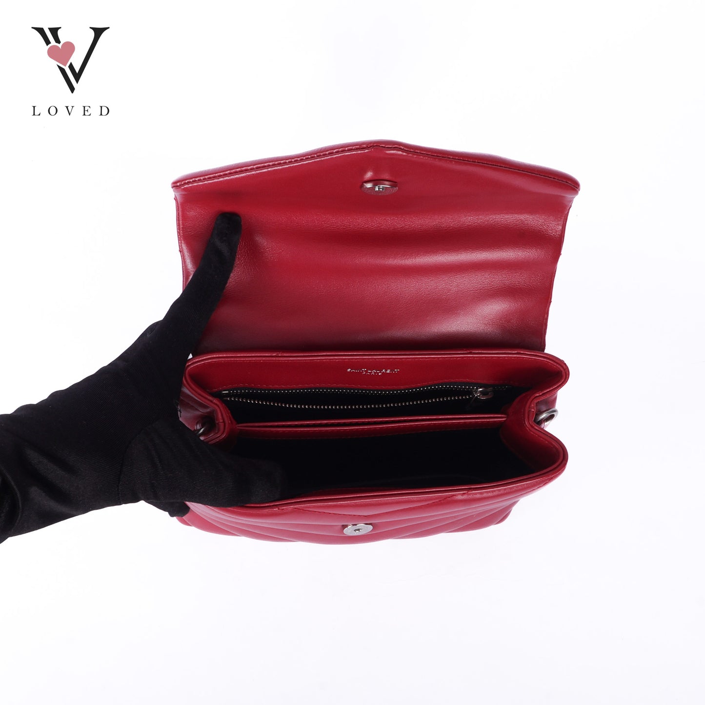 Calfskin Y Quilted Monogram Toy LouLou Crossbody