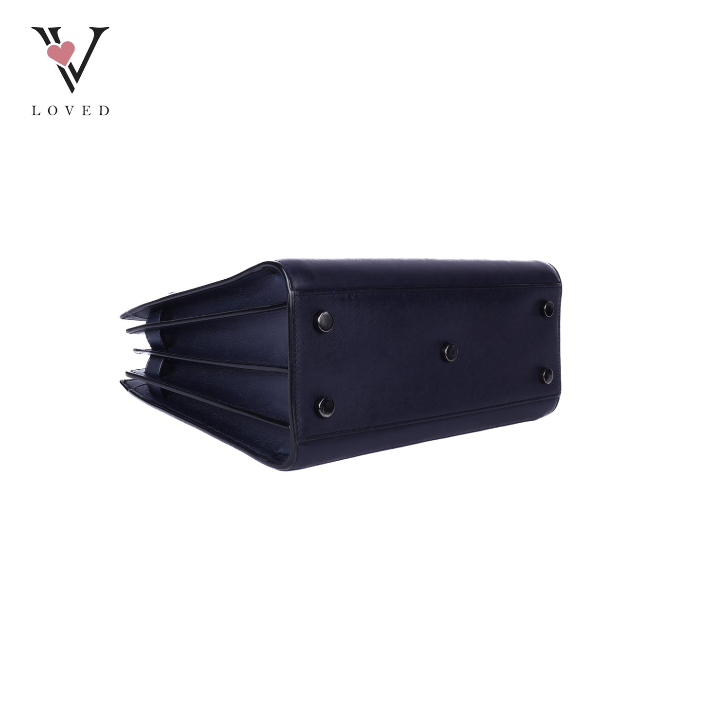 Sac De Jour Baby Black Leather Tote Bag
