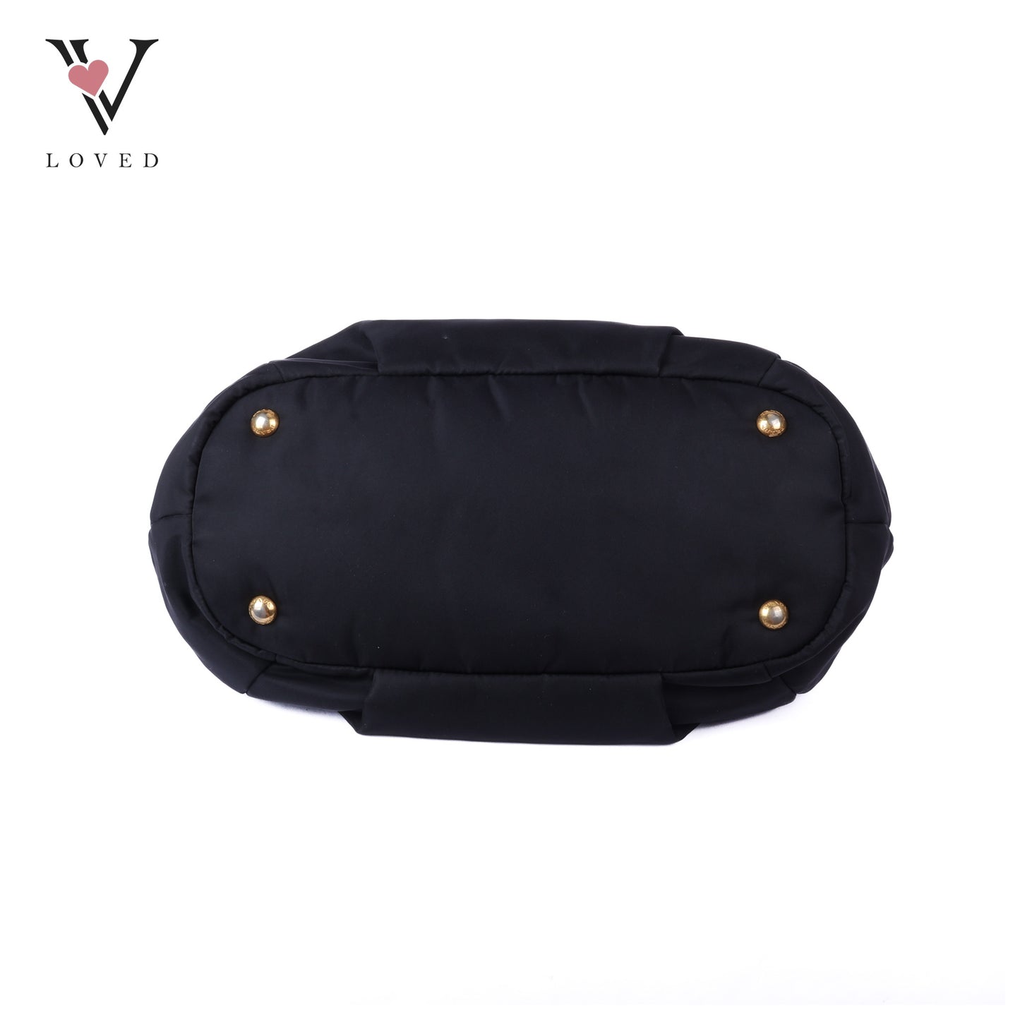 Black Nylon Sacca 2 Manici