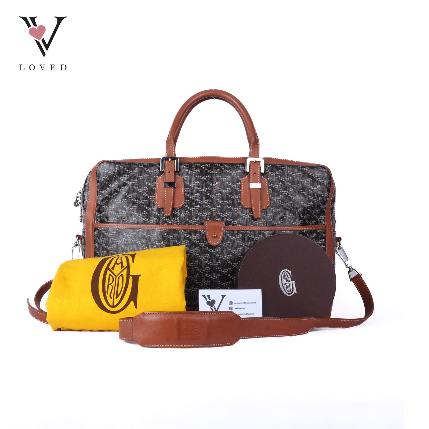 Goyardine Ambassade MM Briefcase