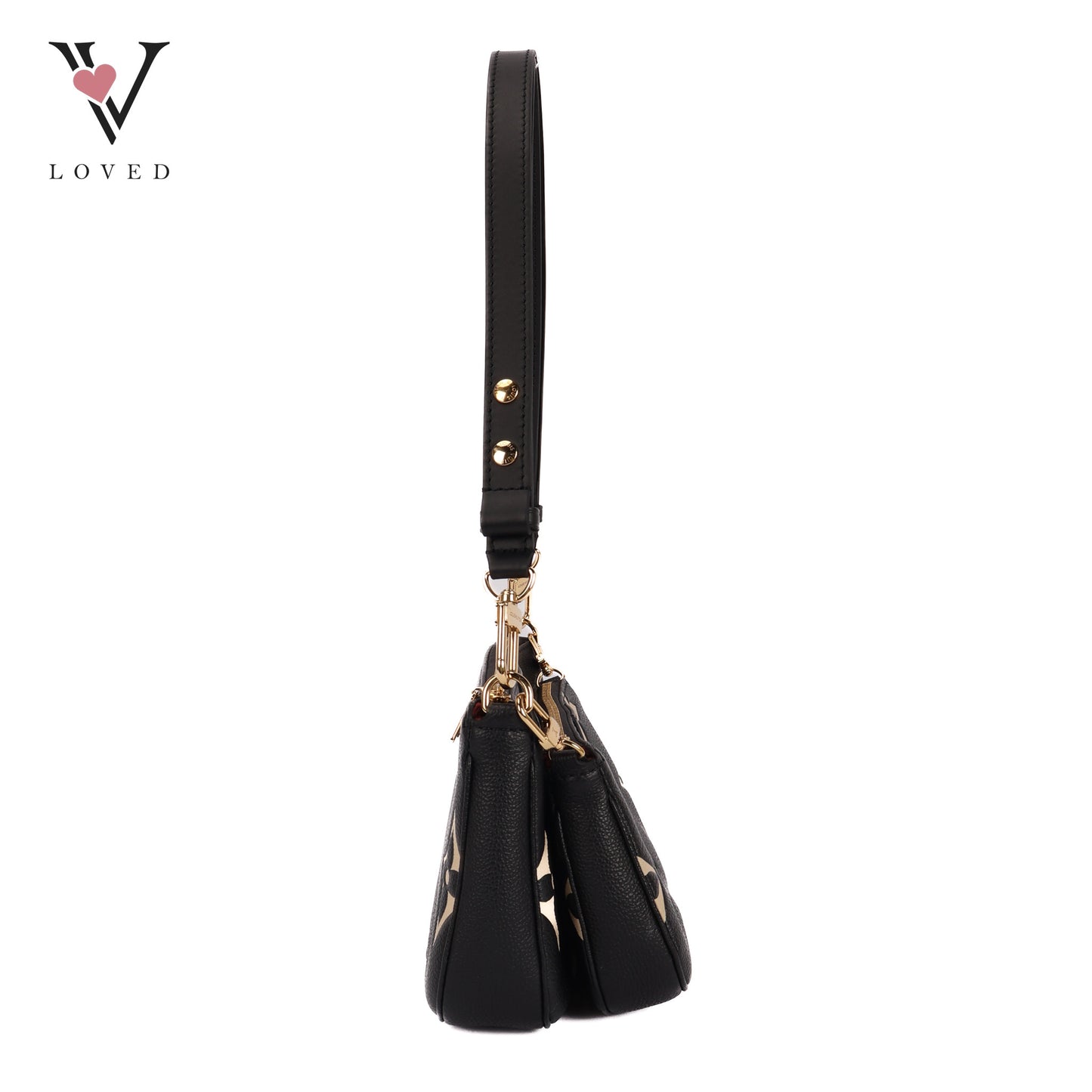 Multi Pochette Accessoires In Black Monogram Empriente Leather