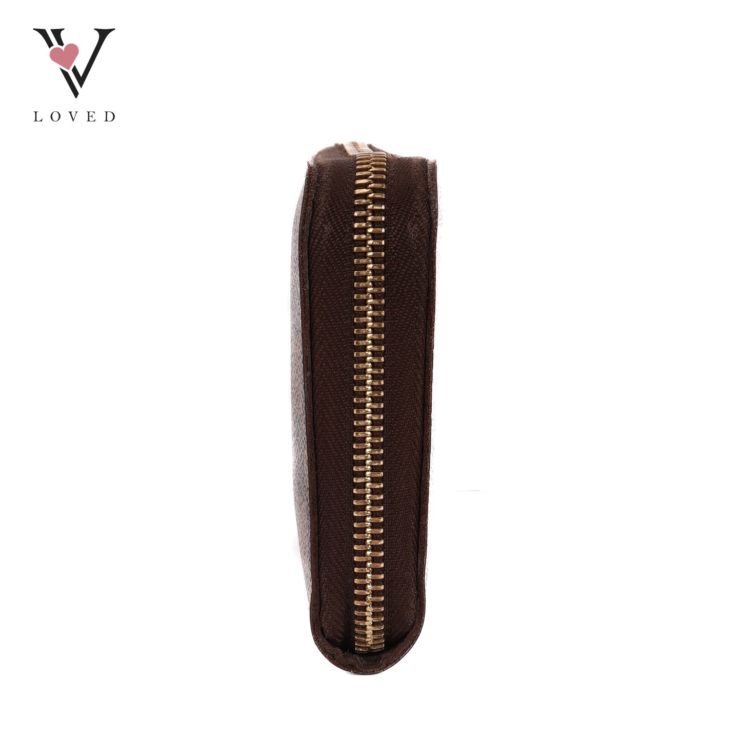 Long Zippy Organizer Wallet In Brown Damier Ebene